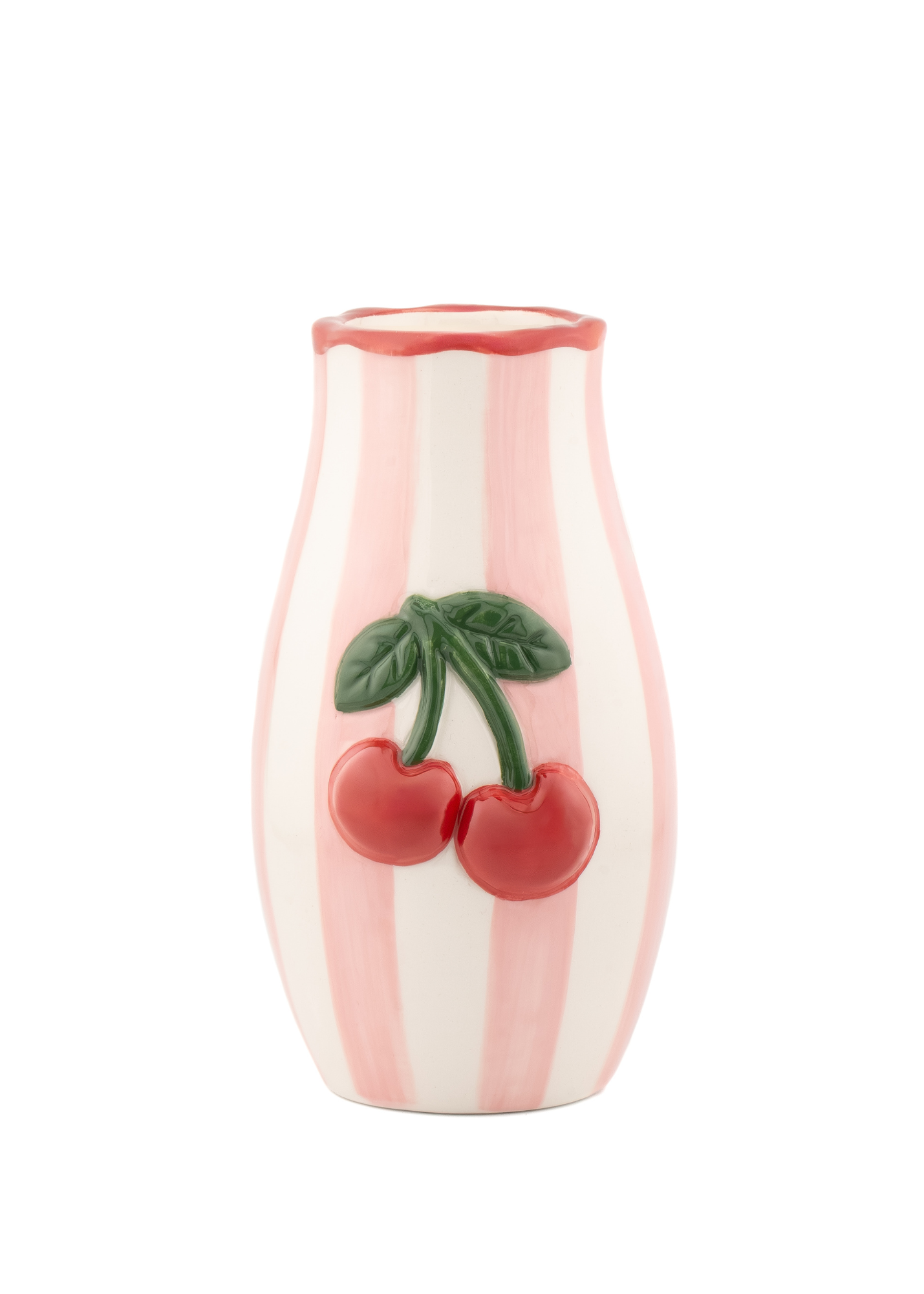 Sass & Belle - Hand painted Cherry Vase