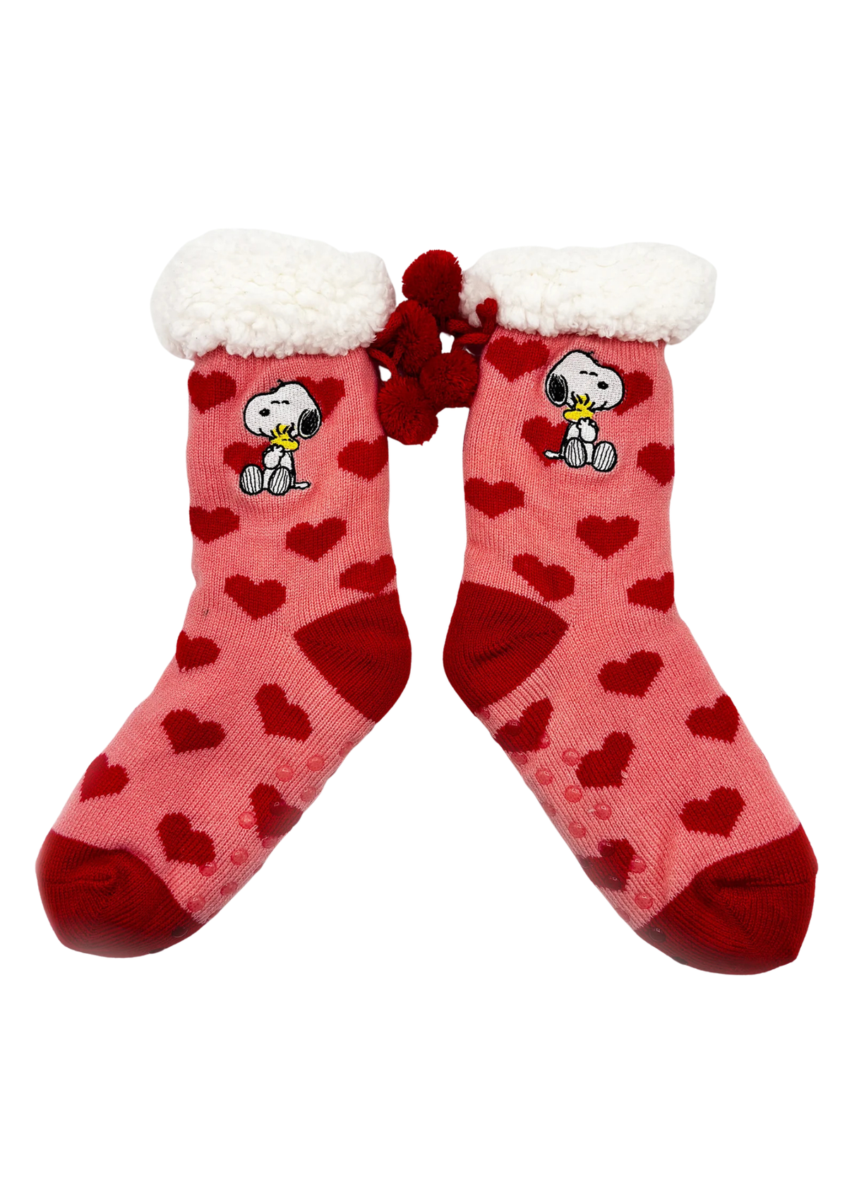 House of Disaster - Peanuts Love Slipper Socks