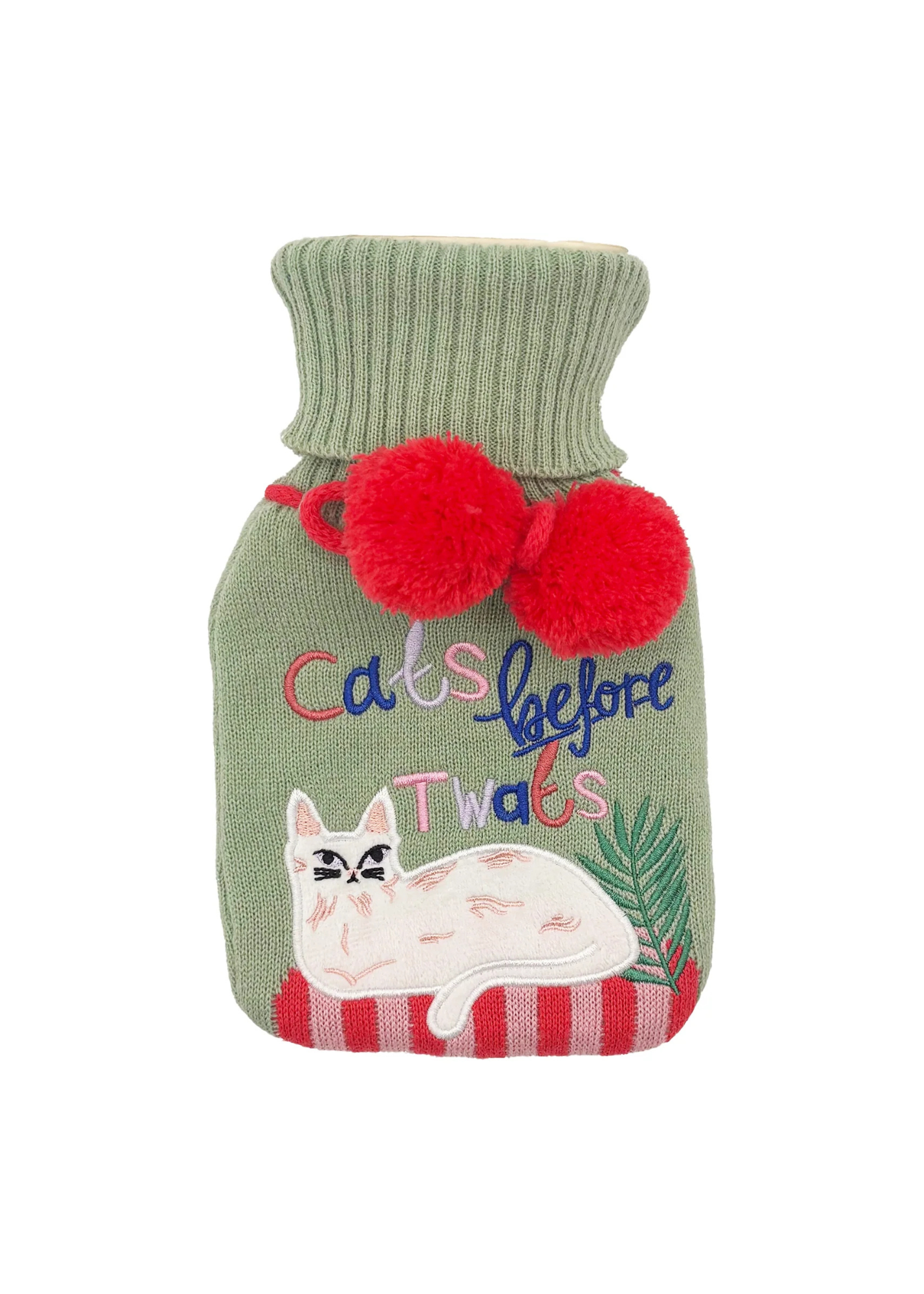 House of Disaster - Catnip Cats Before T**Ts Mini Hot Water Bottle