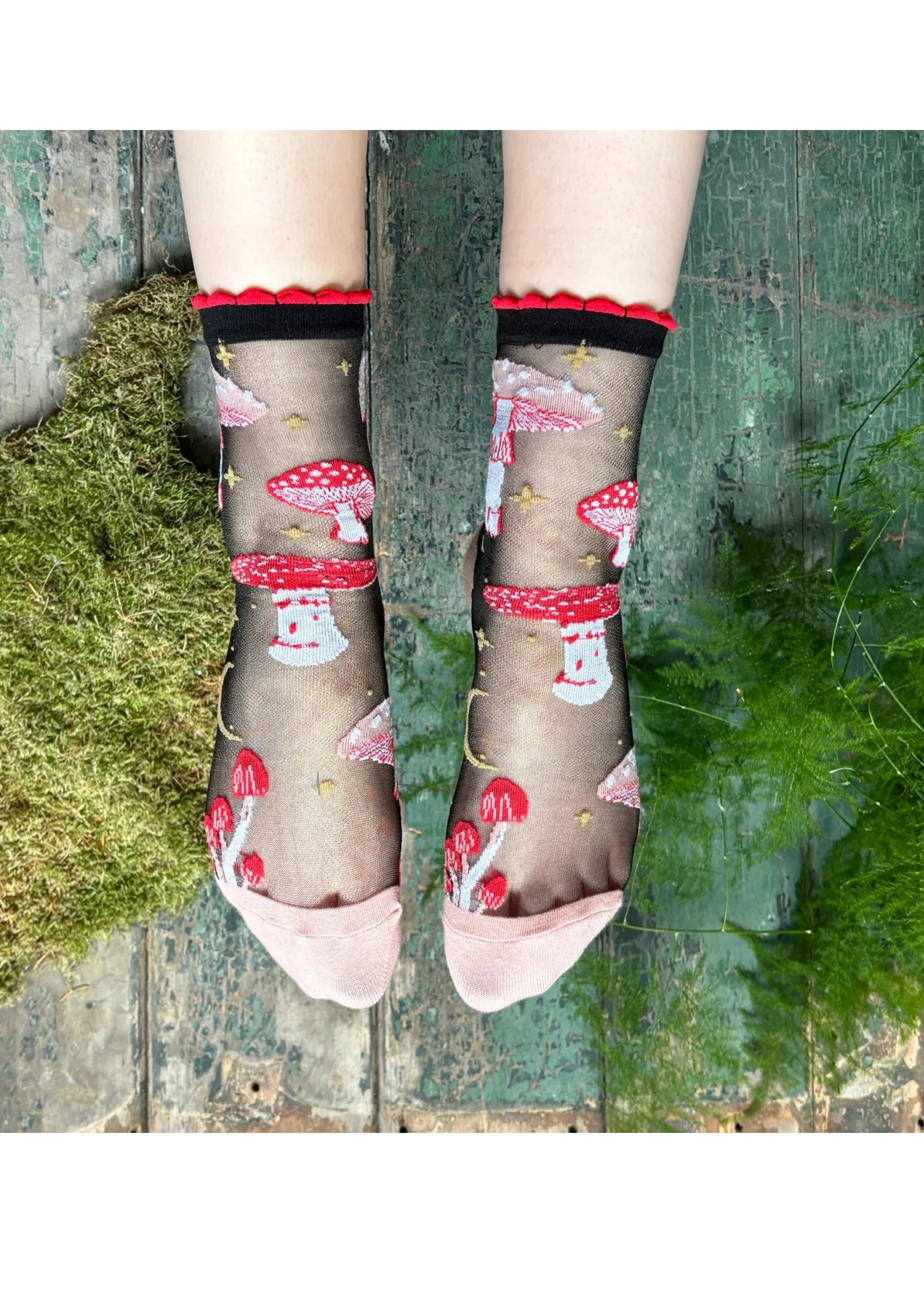 House of Disaster - Forage Sheer Socks