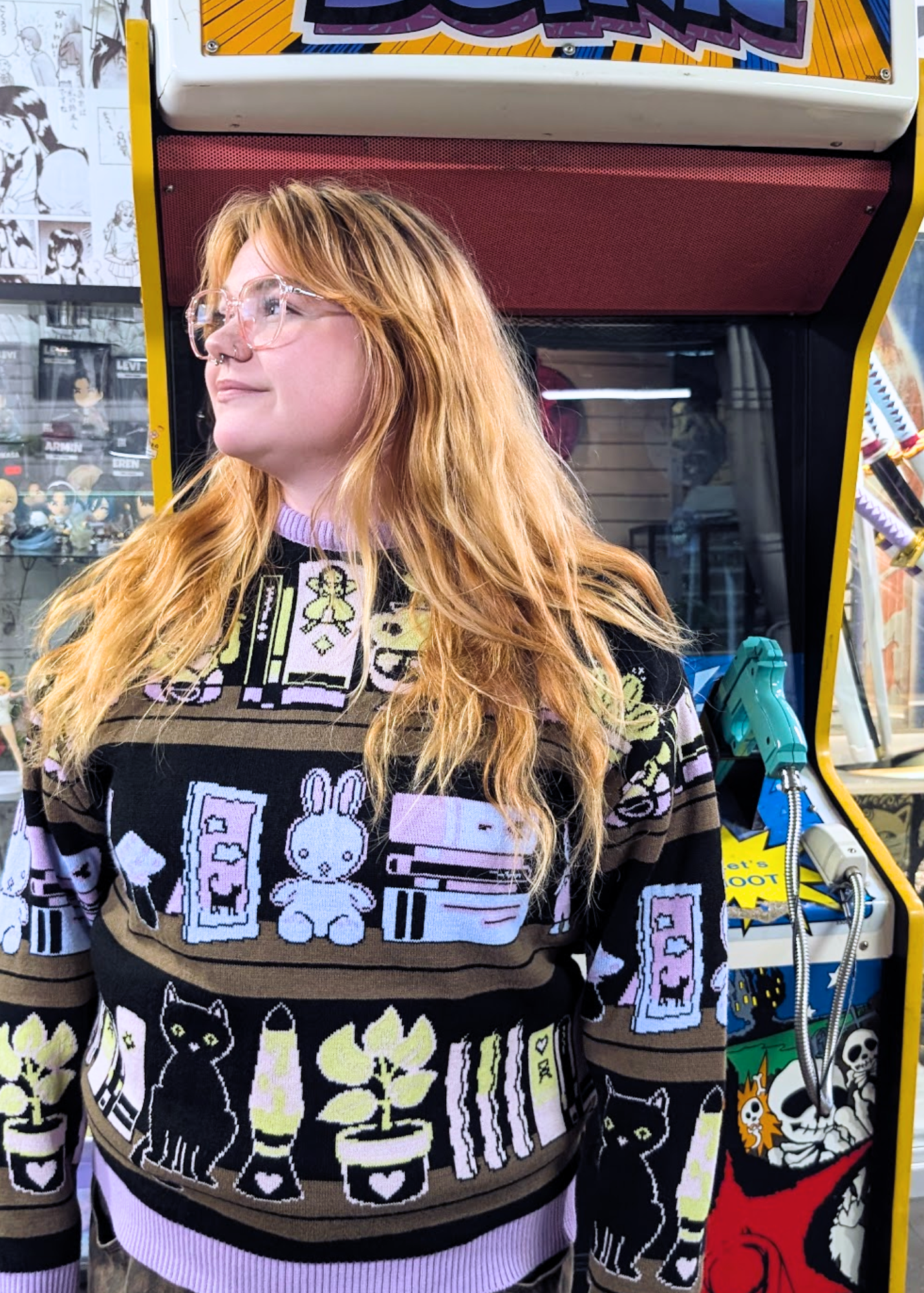 Home of Rainbows - The Trinket Shelfie Knit Jumper