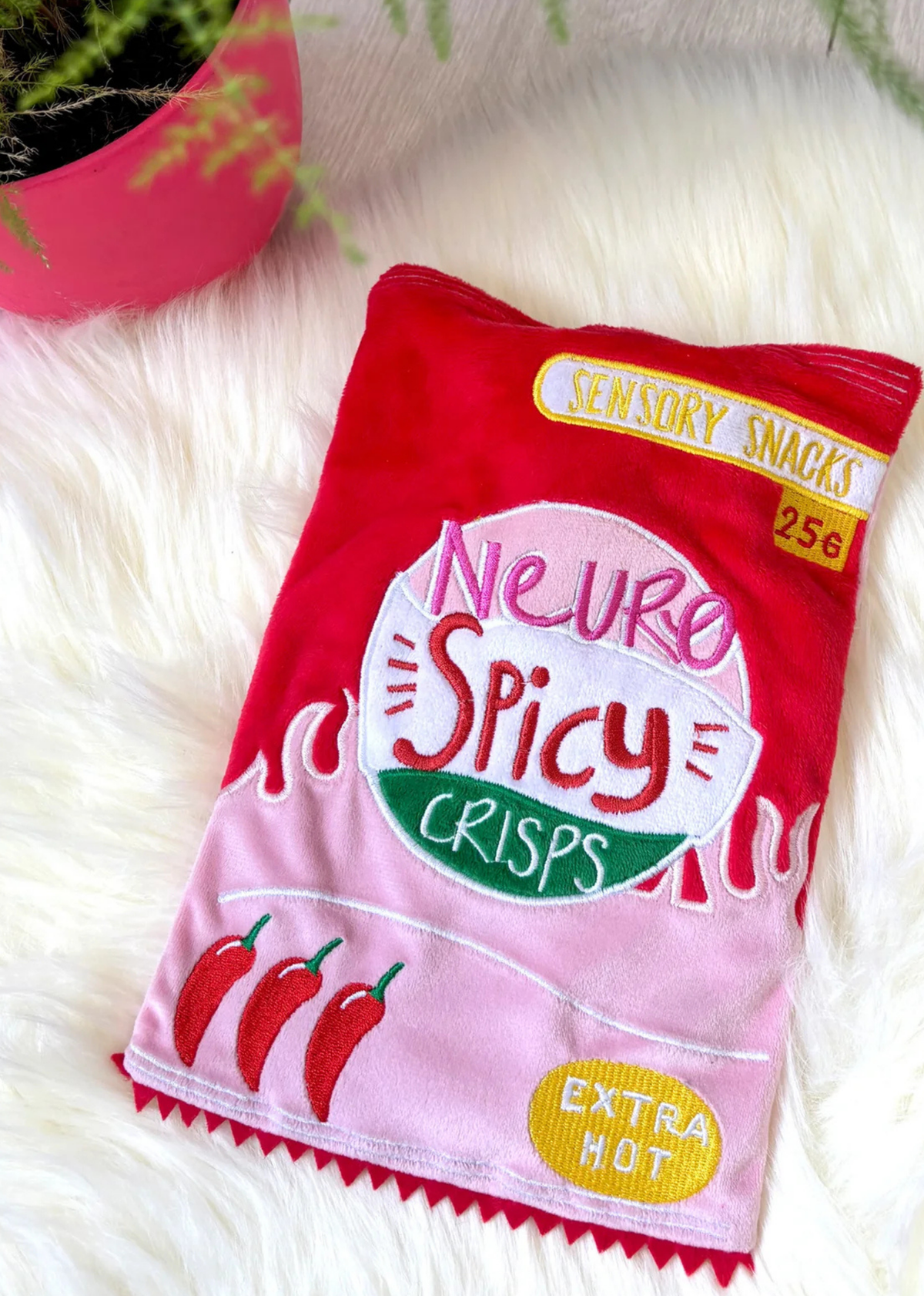 House of Disaster - Small Talk Neurospicy Hot Water Bottle