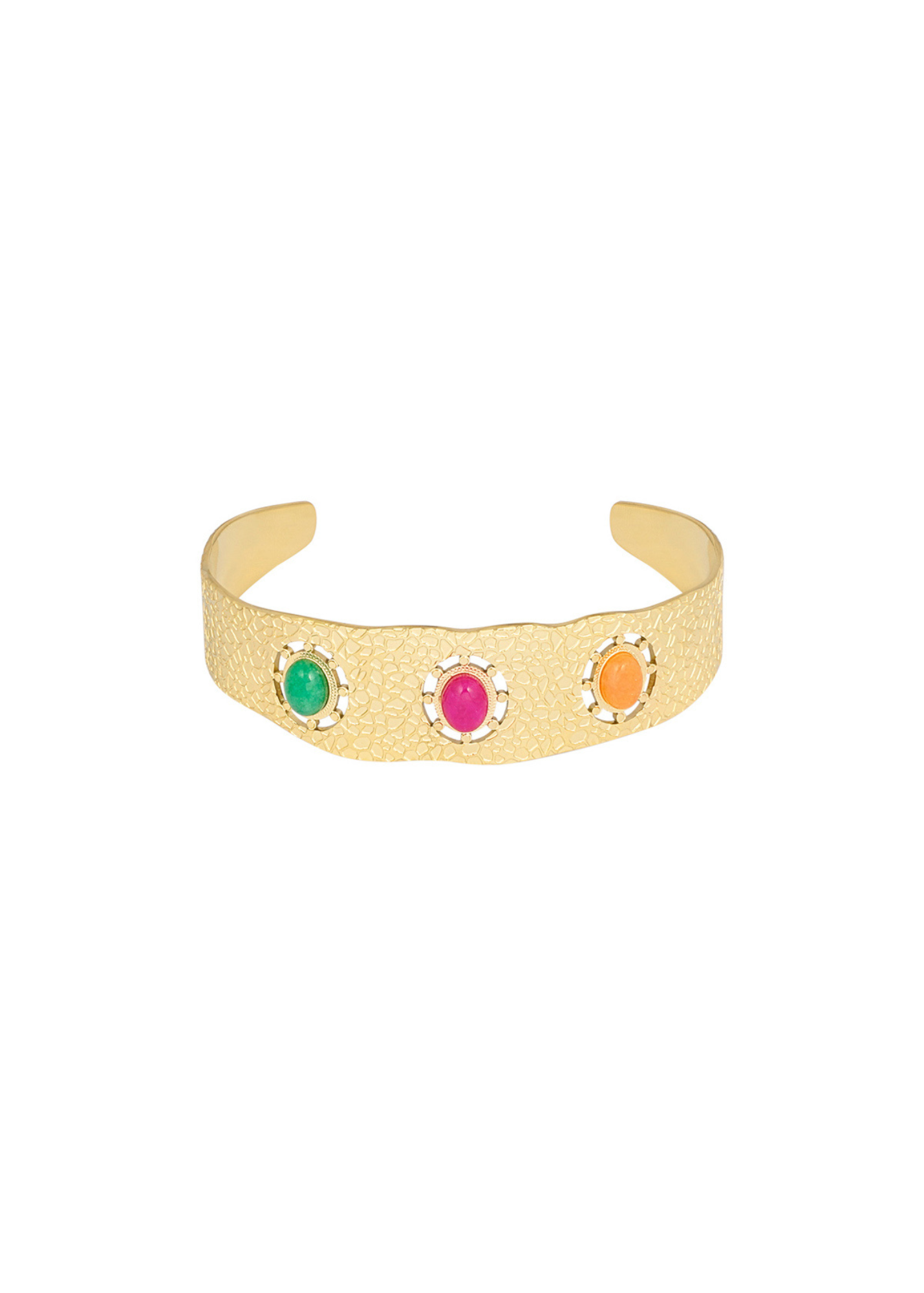 The Edit - Multi Stone Bracelet in Gold