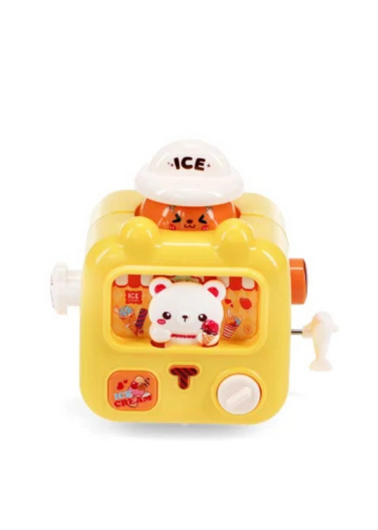 Rex London - Wind-up Ice Cream Van Racer in Yellow