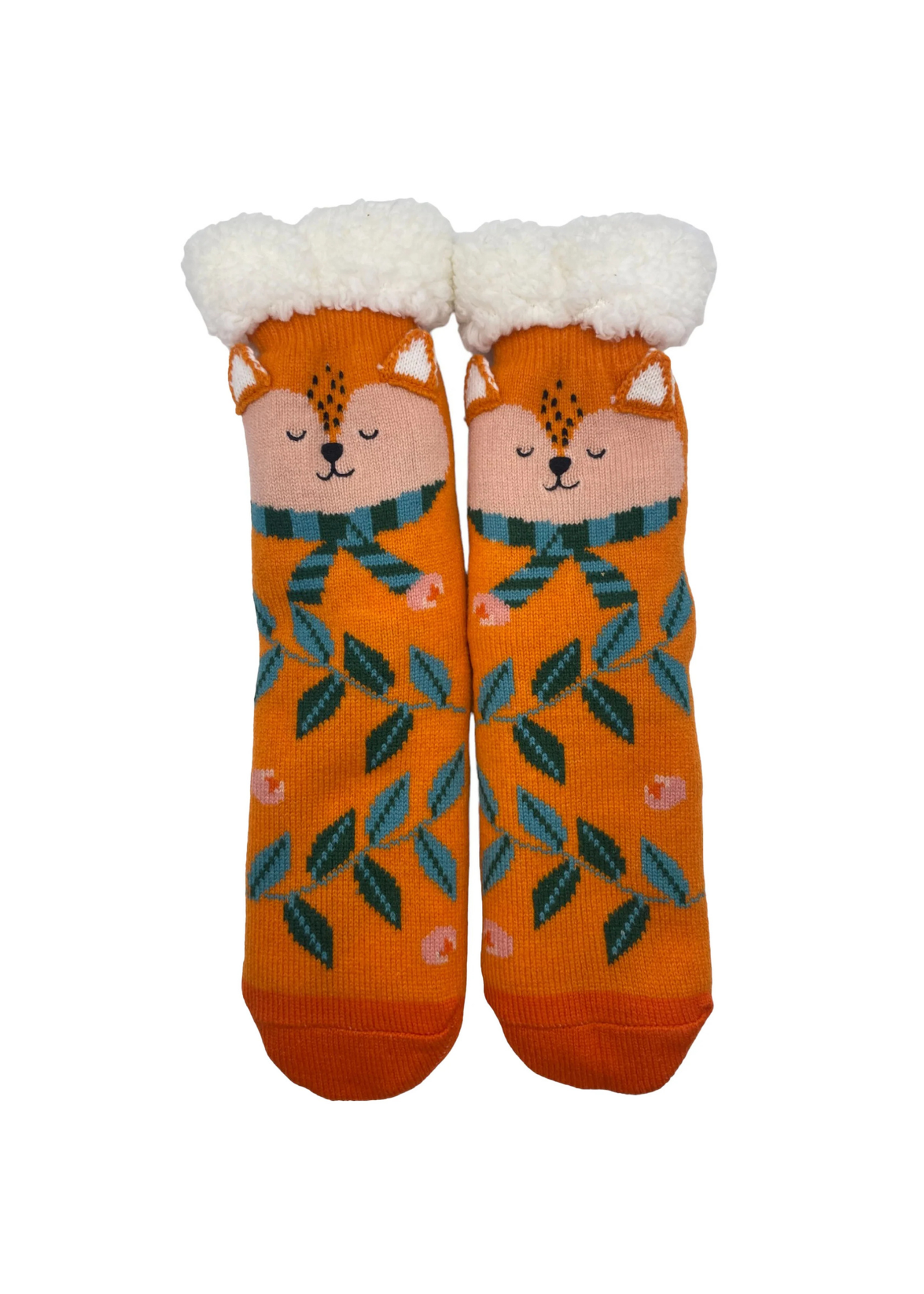 House of Disaster - Secret Garden Fox Slipper Socks