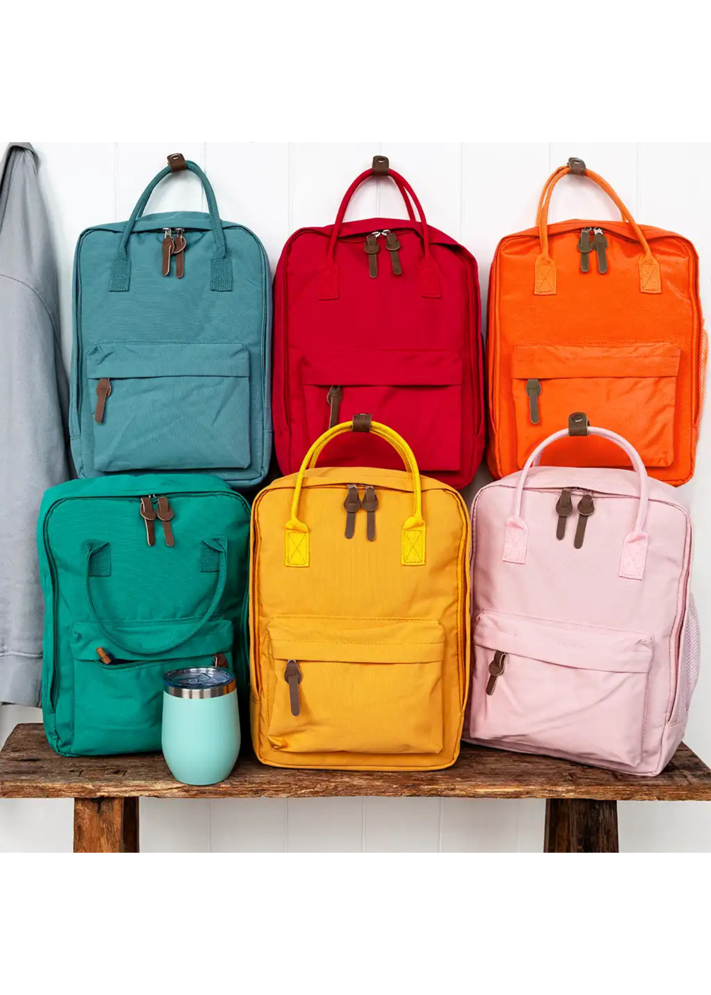 Rex London - Compact Backpack in Orange