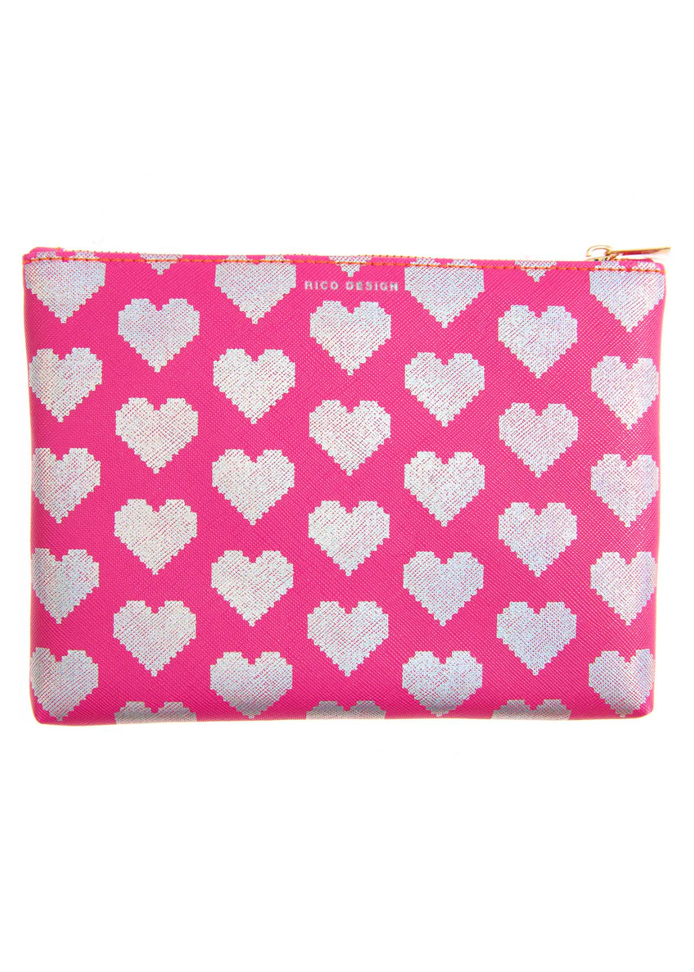 Rico Design - Pixel Hearts Pencil Case