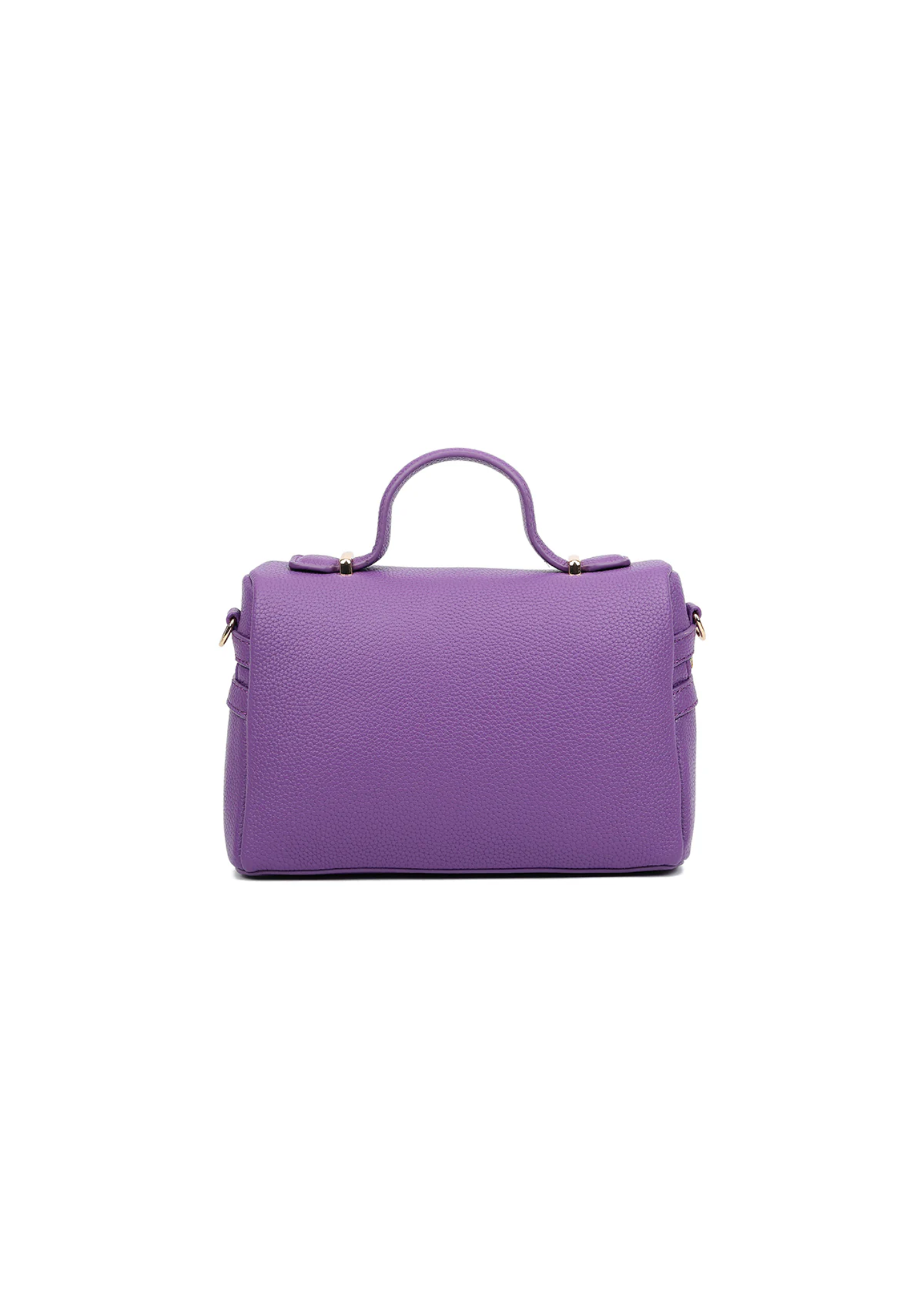 The Edit - Rich Purple Zip Box Bag