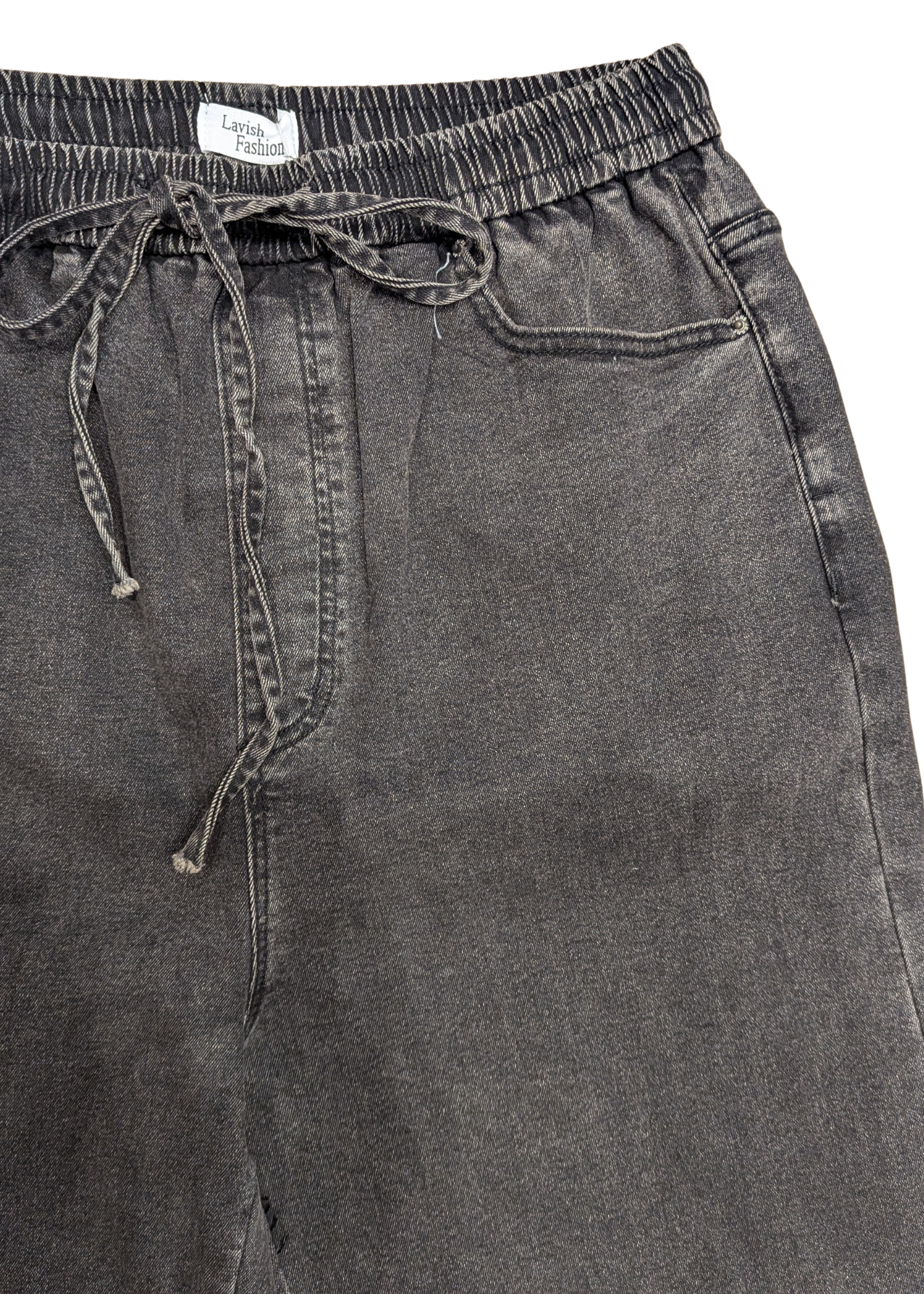 The Edit - Super Stretch Black Denim Jeans