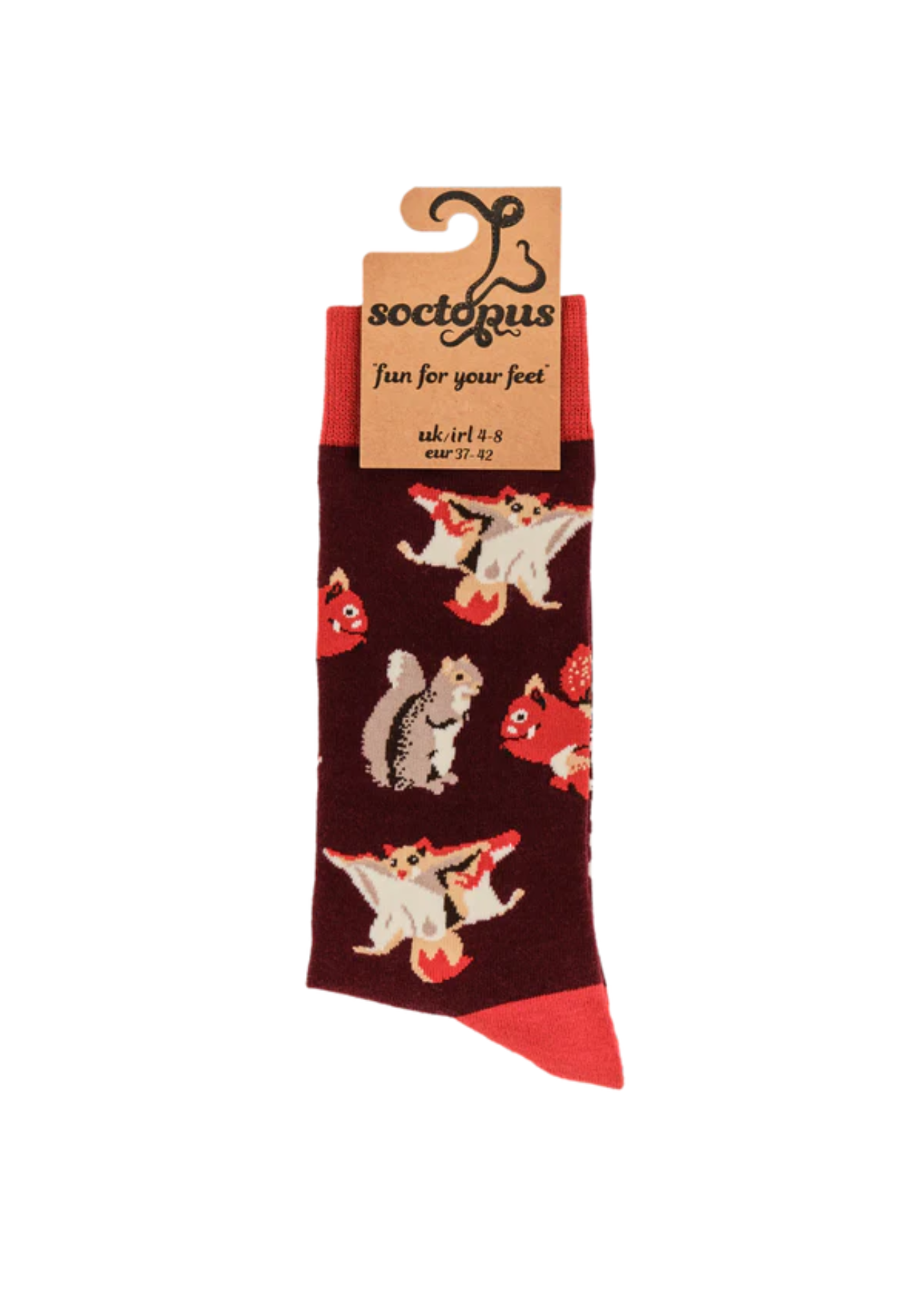 Socktopus - Squirrel Lover Socks
