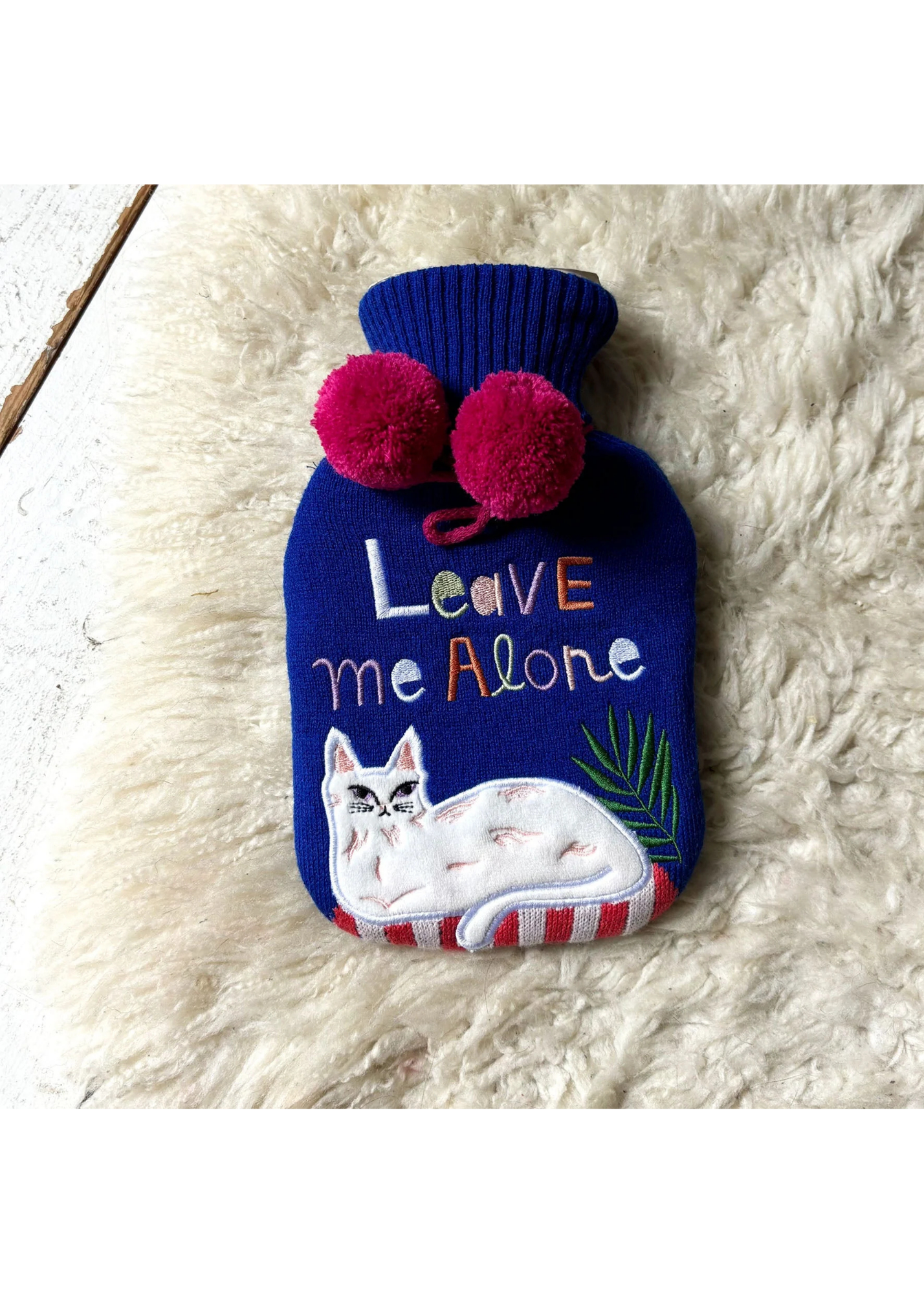 House of Disaster - Catnip Leave Me Alone Hot Water Bottle