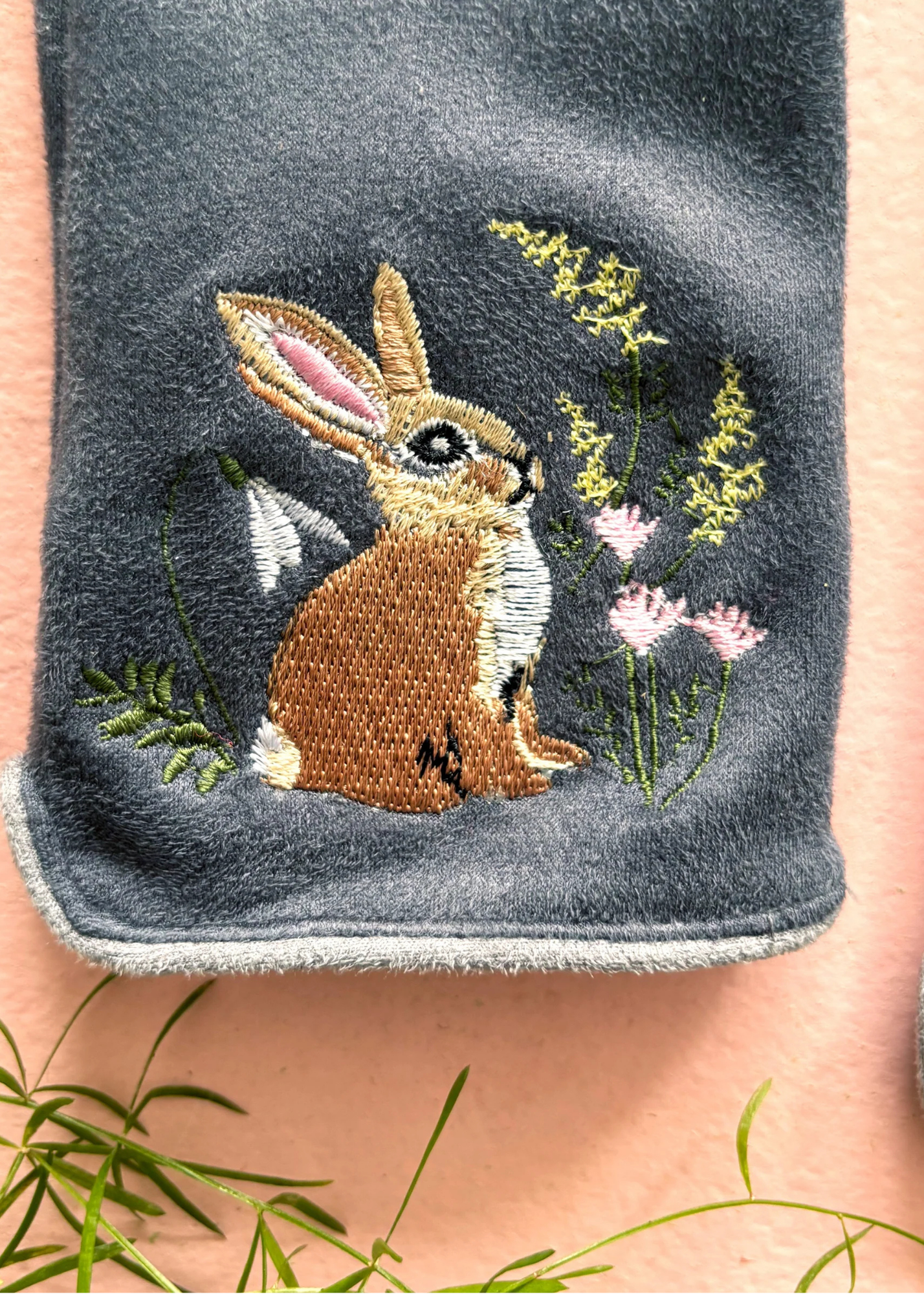 House of Disaster - Secret Garden Embroidered Rabbit Gloves