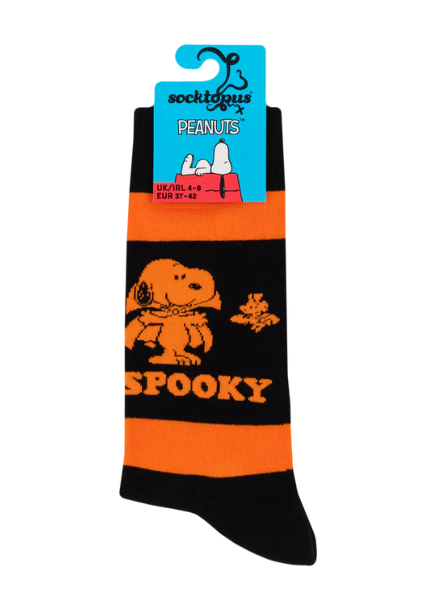 Socktopus - Peanuts Socks - Spooky Snoopy