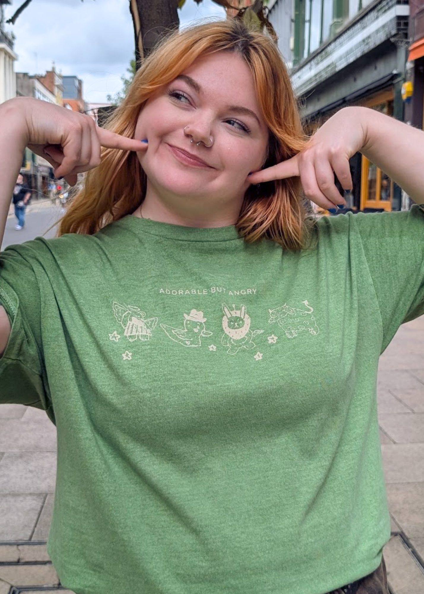 Daisy Street - Adorable but Angry Tee