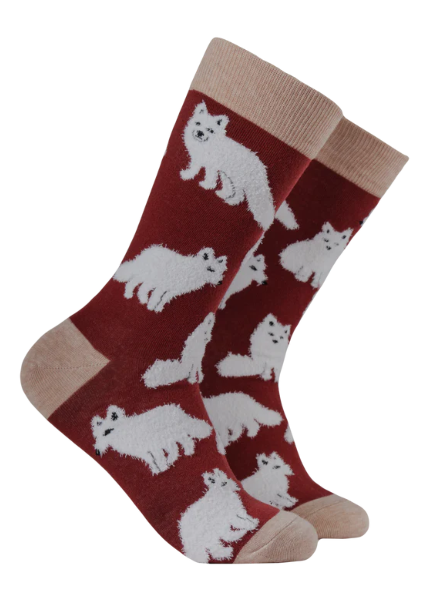 Socktopus - Fluffy Arctic Foxes Socks