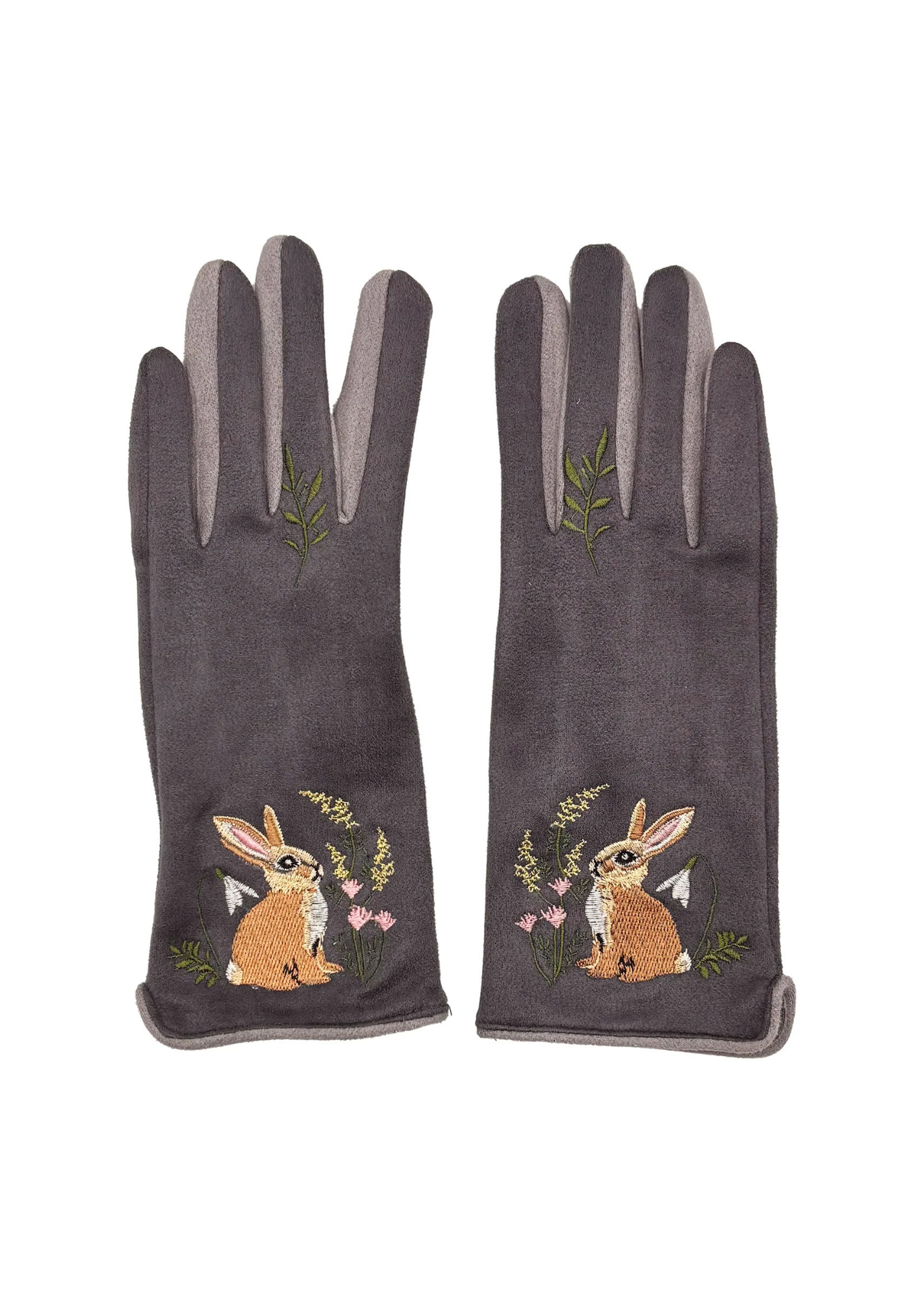 House of Disaster - Secret Garden Embroidered Rabbit Gloves
