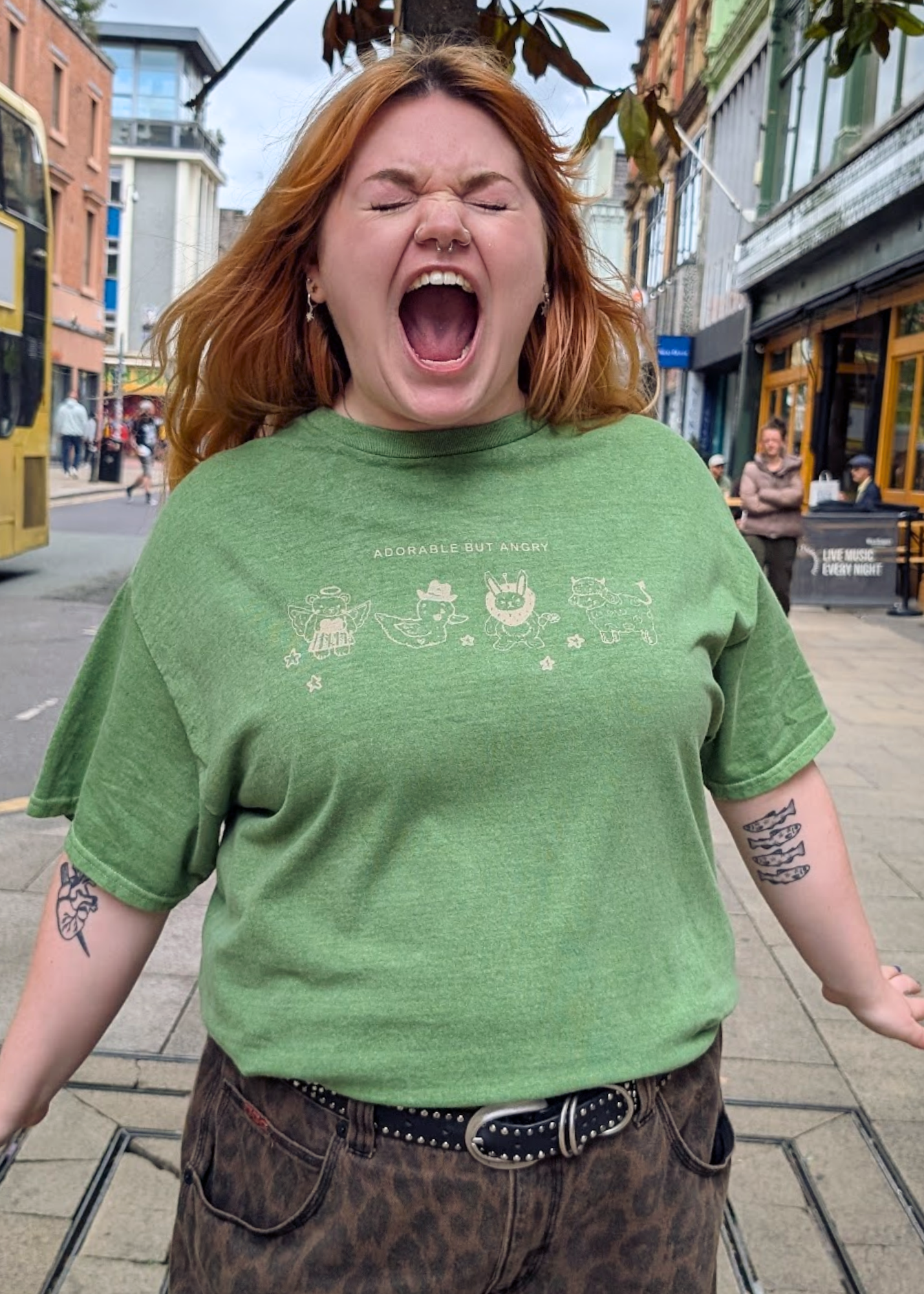 Daisy Street - Adorable but Angry Tee