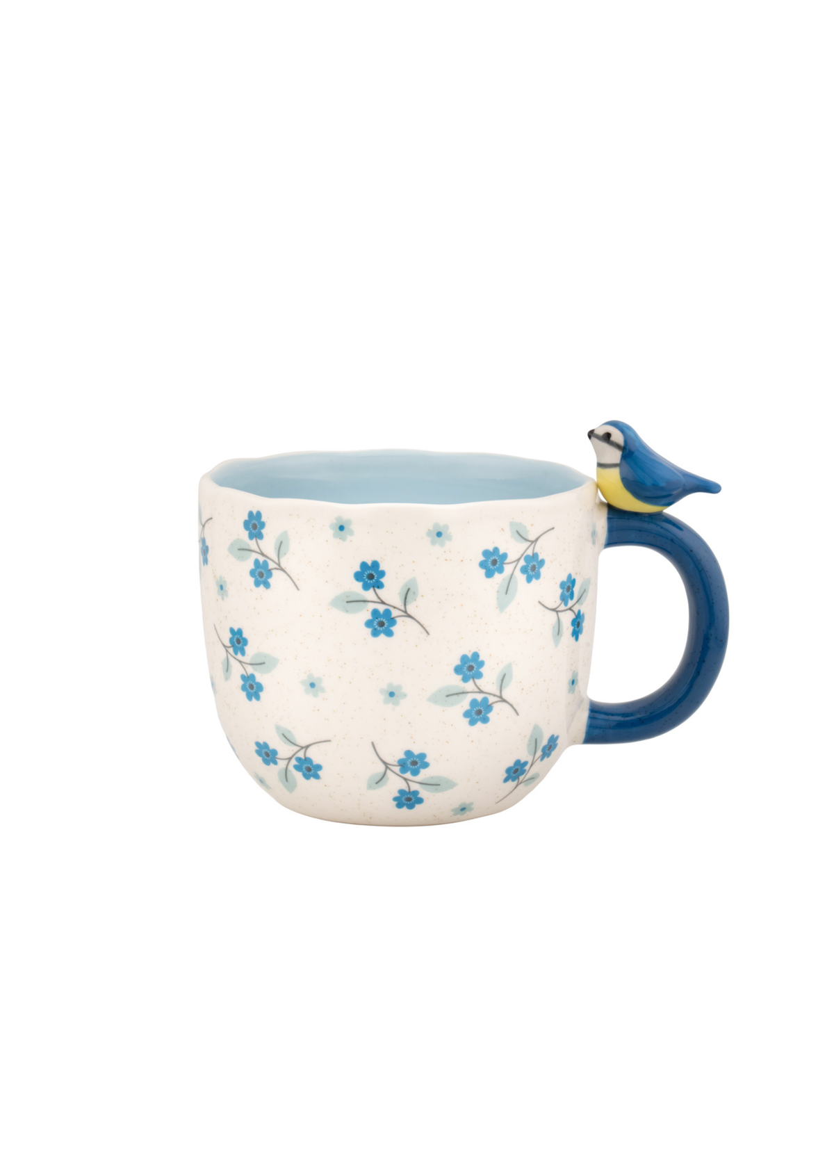 Sass & Belle - Blue Tit Floral Mug