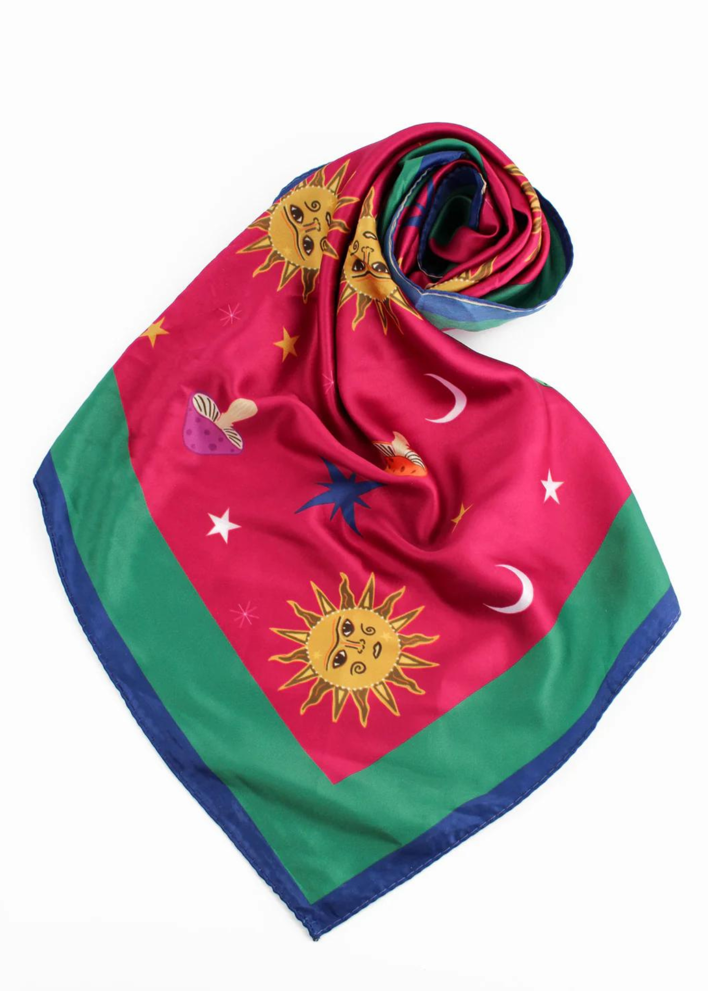 My Doris - Mushrooms, Sun, Moon and Stars Scarf
