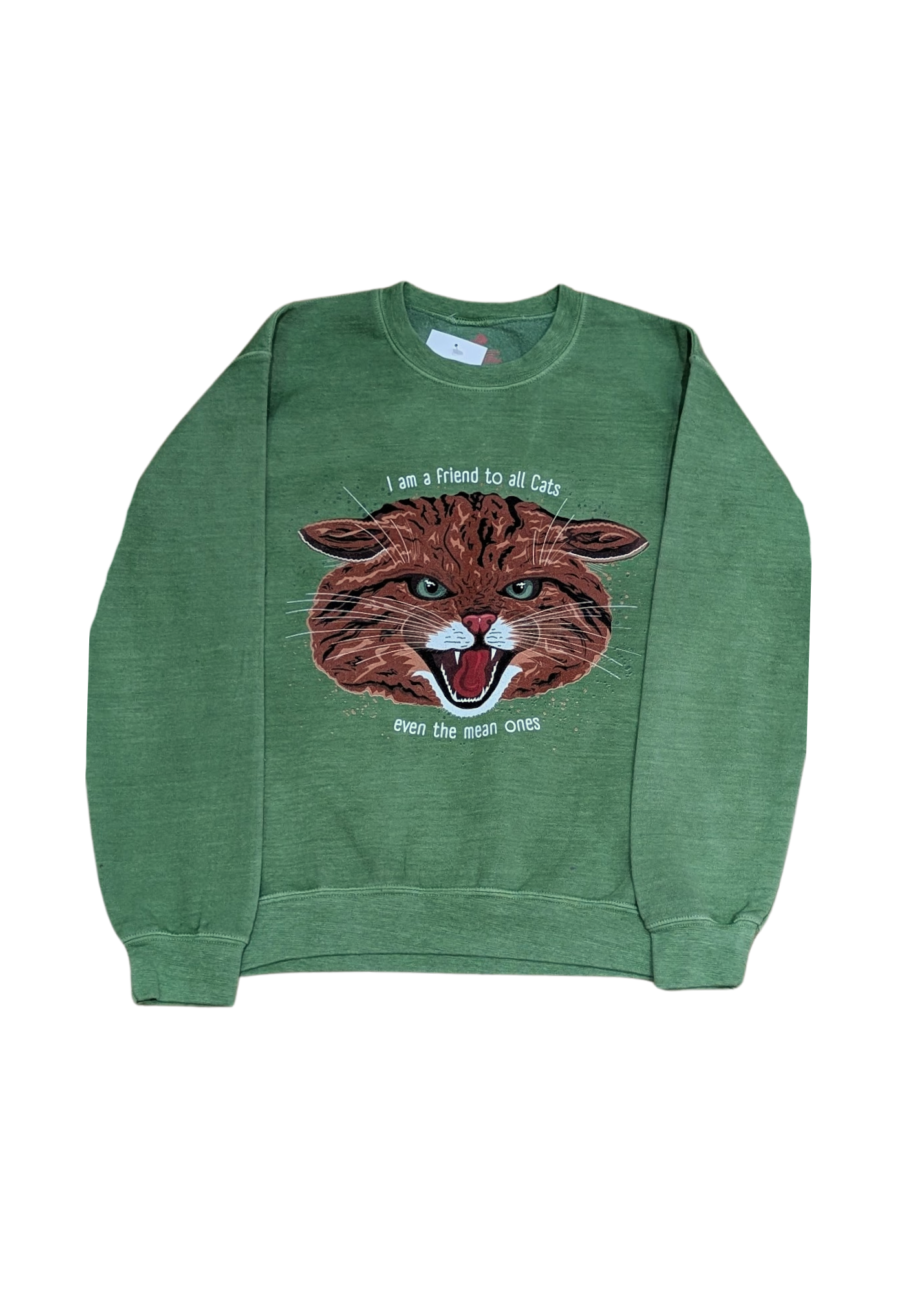 Home of Rainbows - "I'm A Friend To All Cats" Scottish Wildcat Sweater