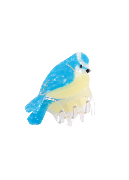 The Edit - Blue Tit Hair Claw