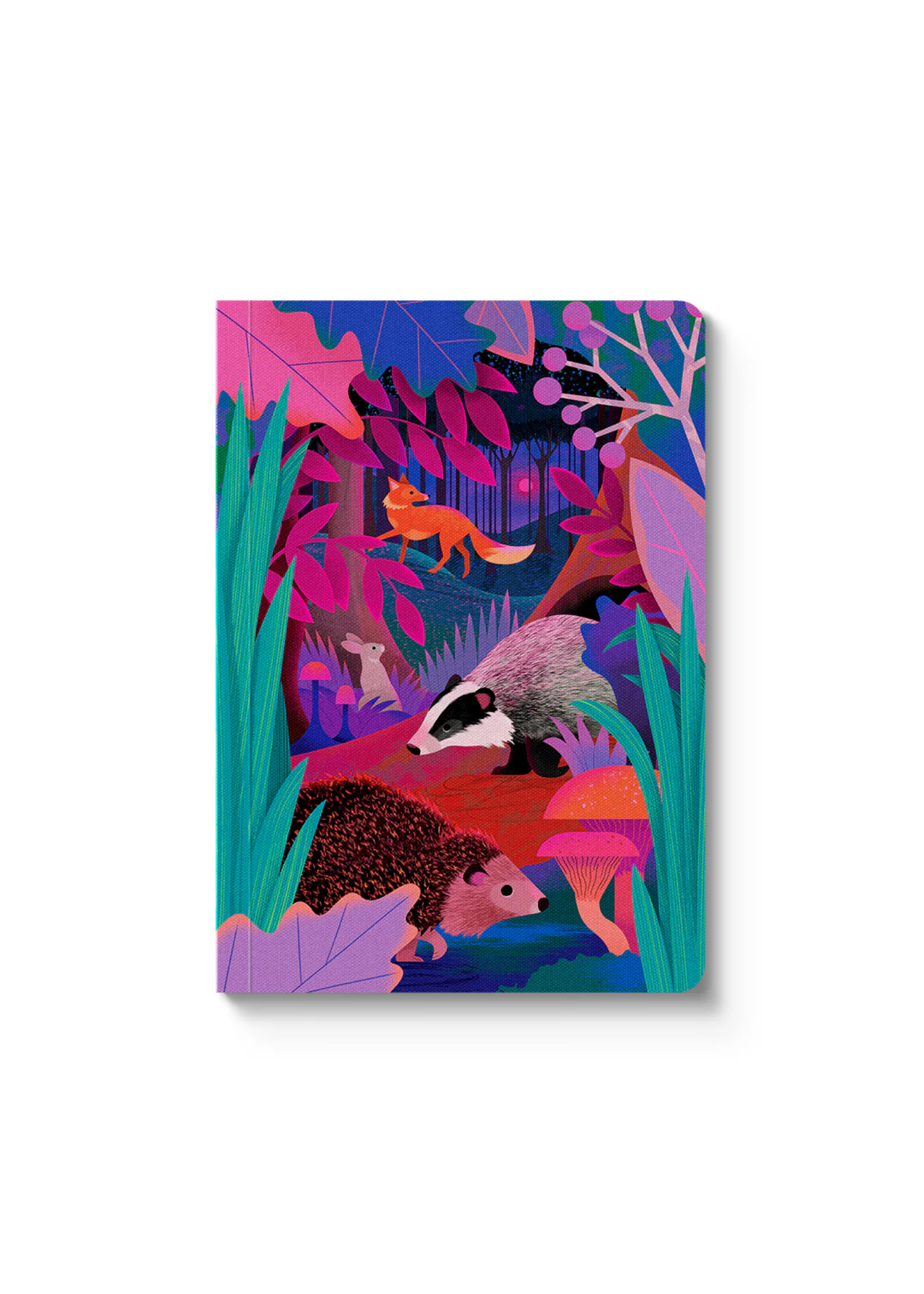 Ohh Deer - British Woodland Paperback A6 Notebook
