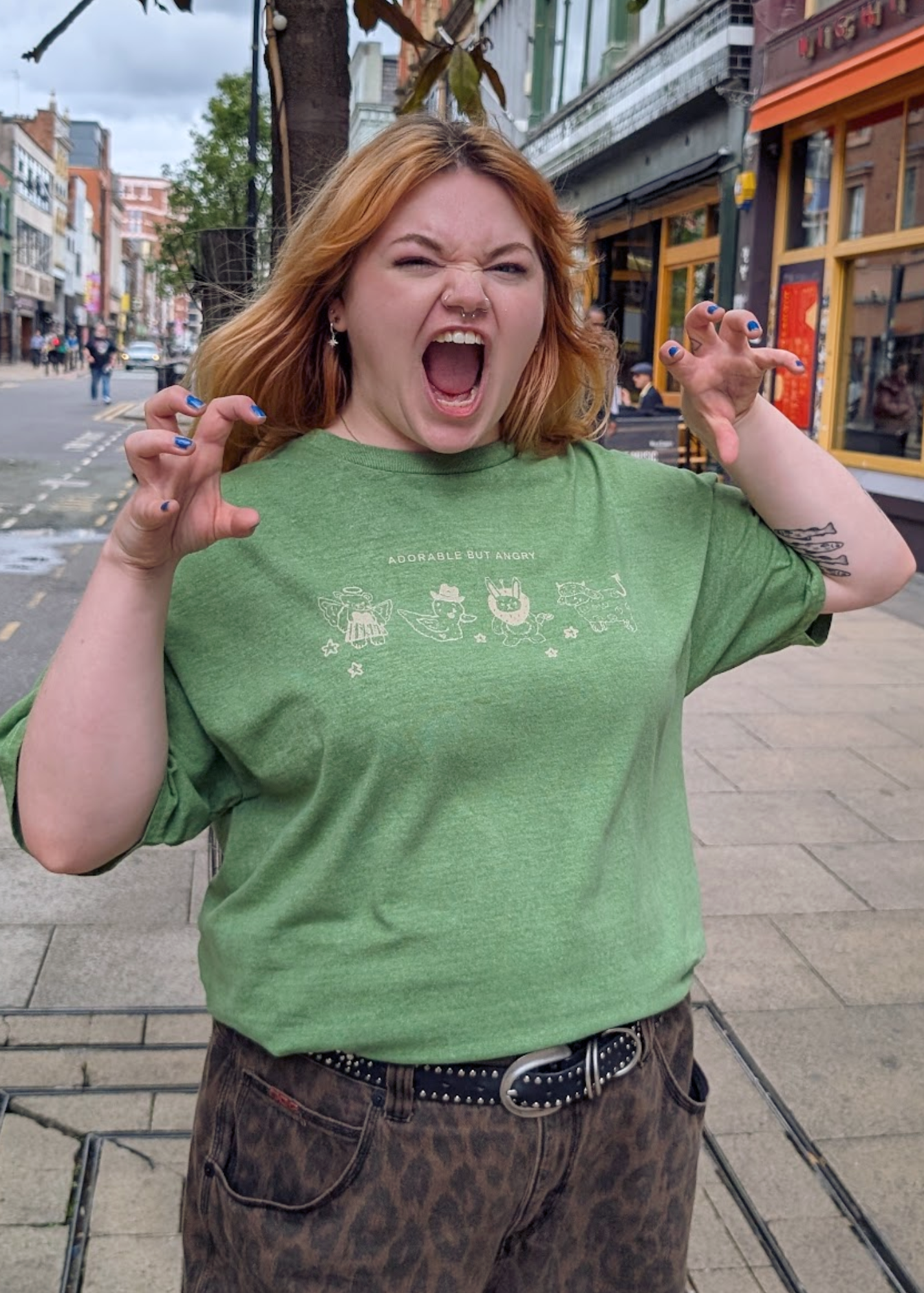 Daisy Street - Adorable but Angry Tee