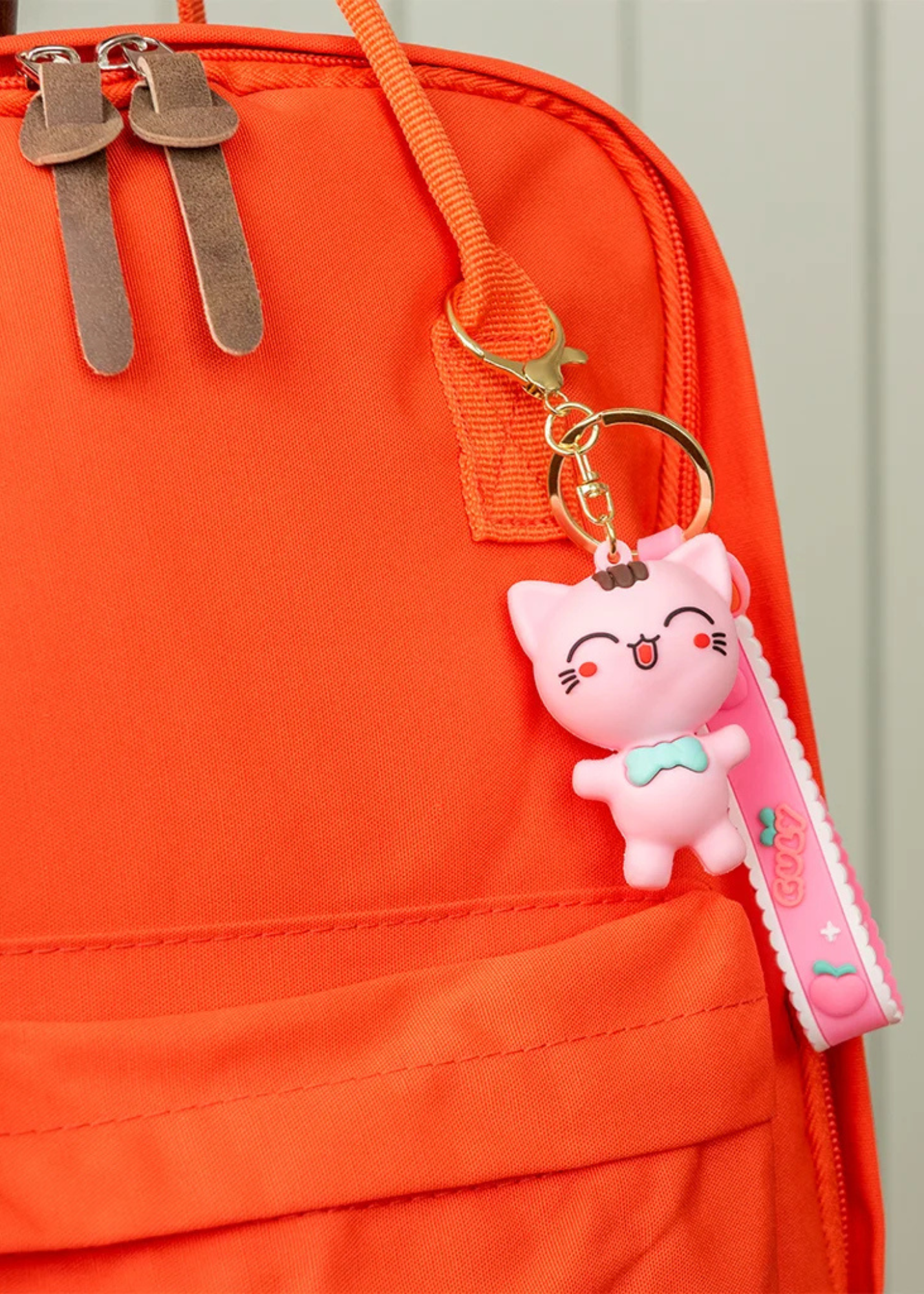 Rex London - Cat Keyring Bag Charm