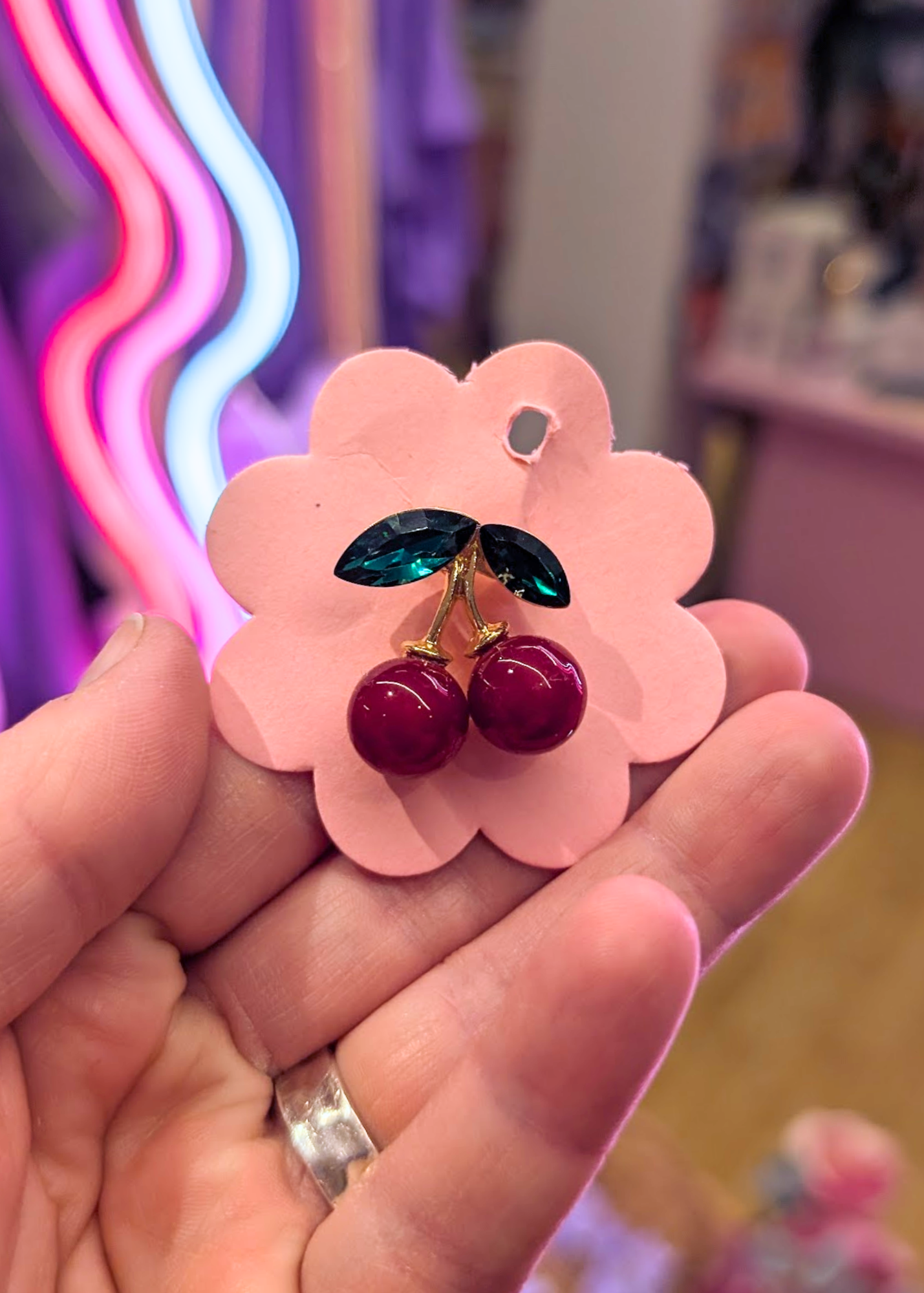 The Edit - Jewel Cherry Brooch
