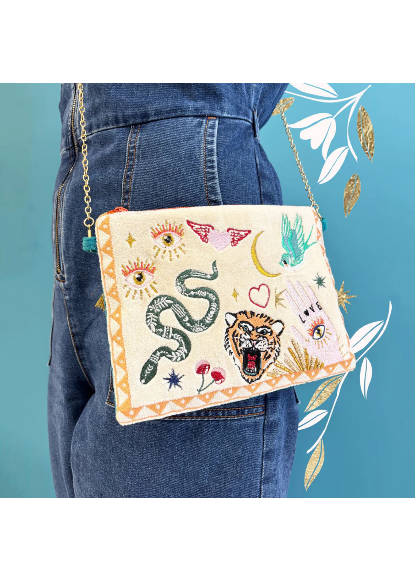 House of Disaster - Inked Cross Body Bag