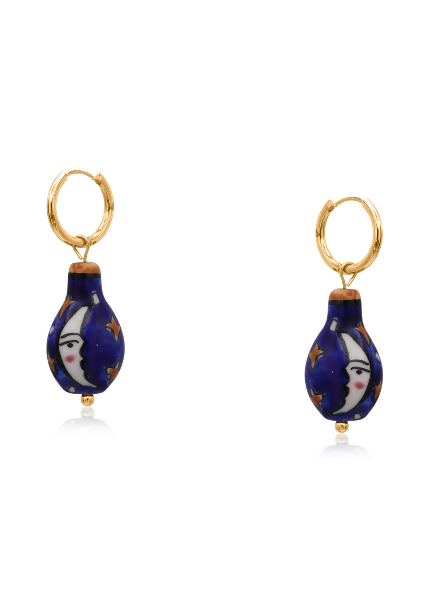 Big Metal London - Cowboy Tequila Charm Earrings