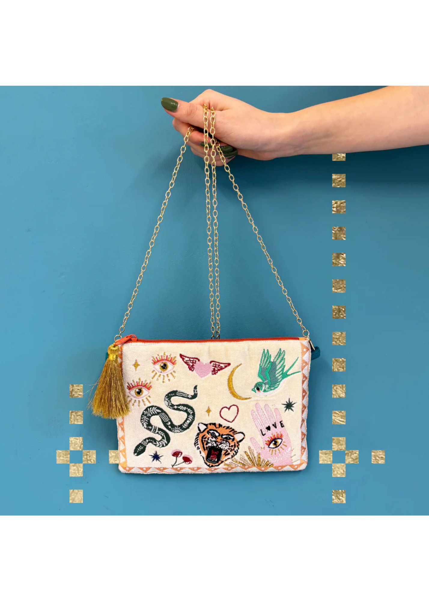 House of Disaster - Inked Cross Body Bag