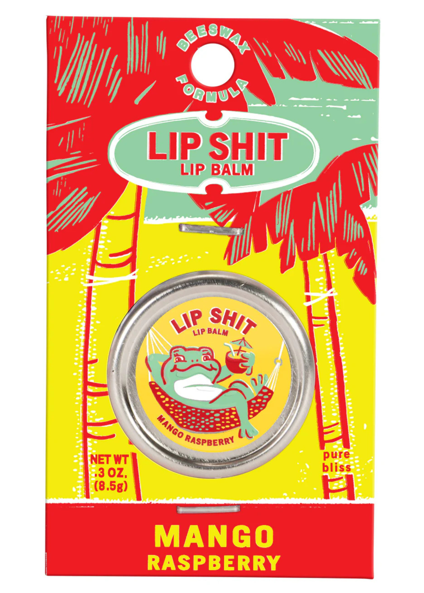 Blue Q - Mango Raspberry Lip Balm