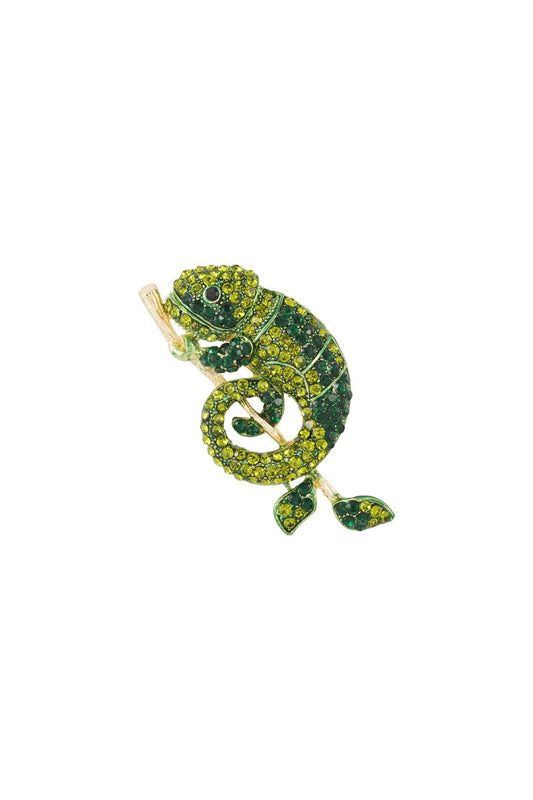 The Edit - Jewel Chameleon Brooch