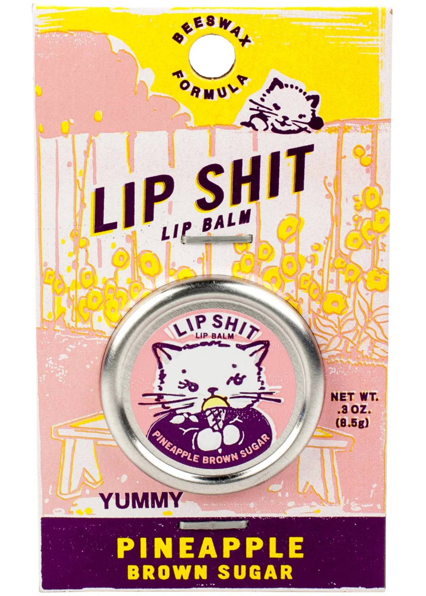 Blue Q - Pineapple Brown Sugar Lip Balm