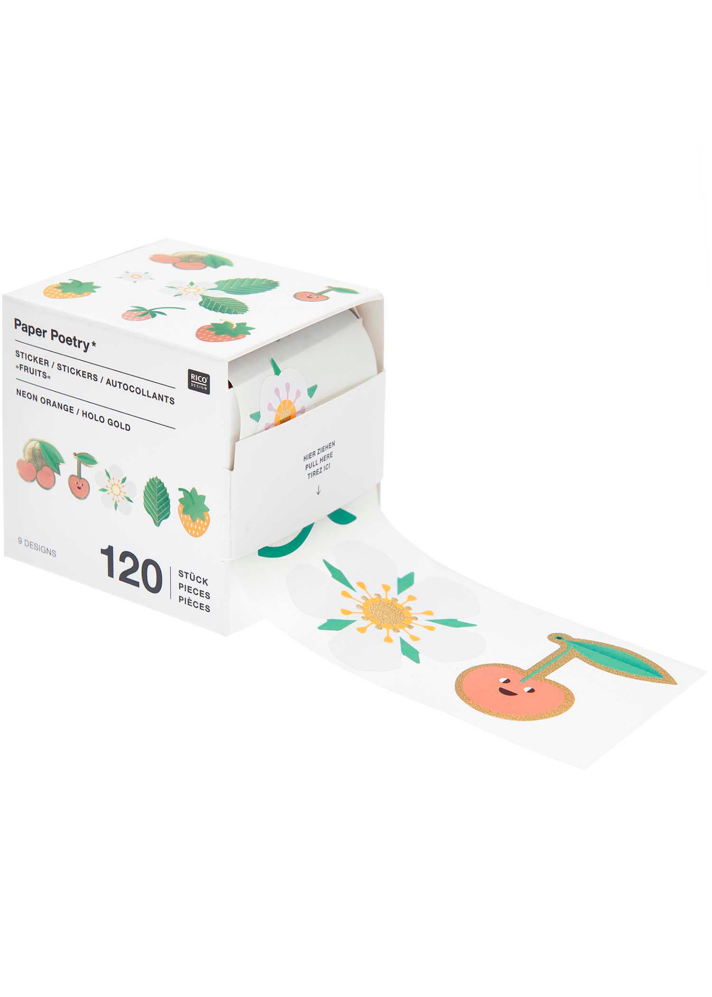 Rico Design - Roll of Fruity Stickers