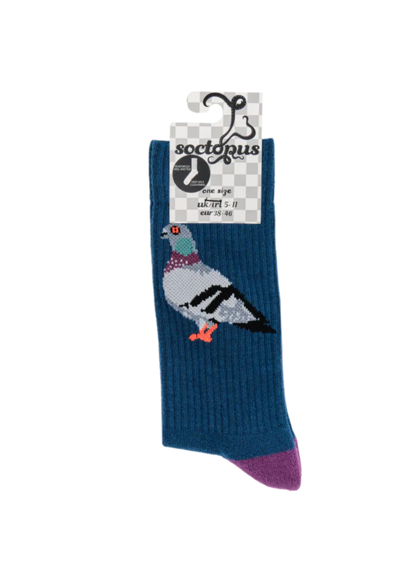 Socktopus - Pigeon Athletic Socks