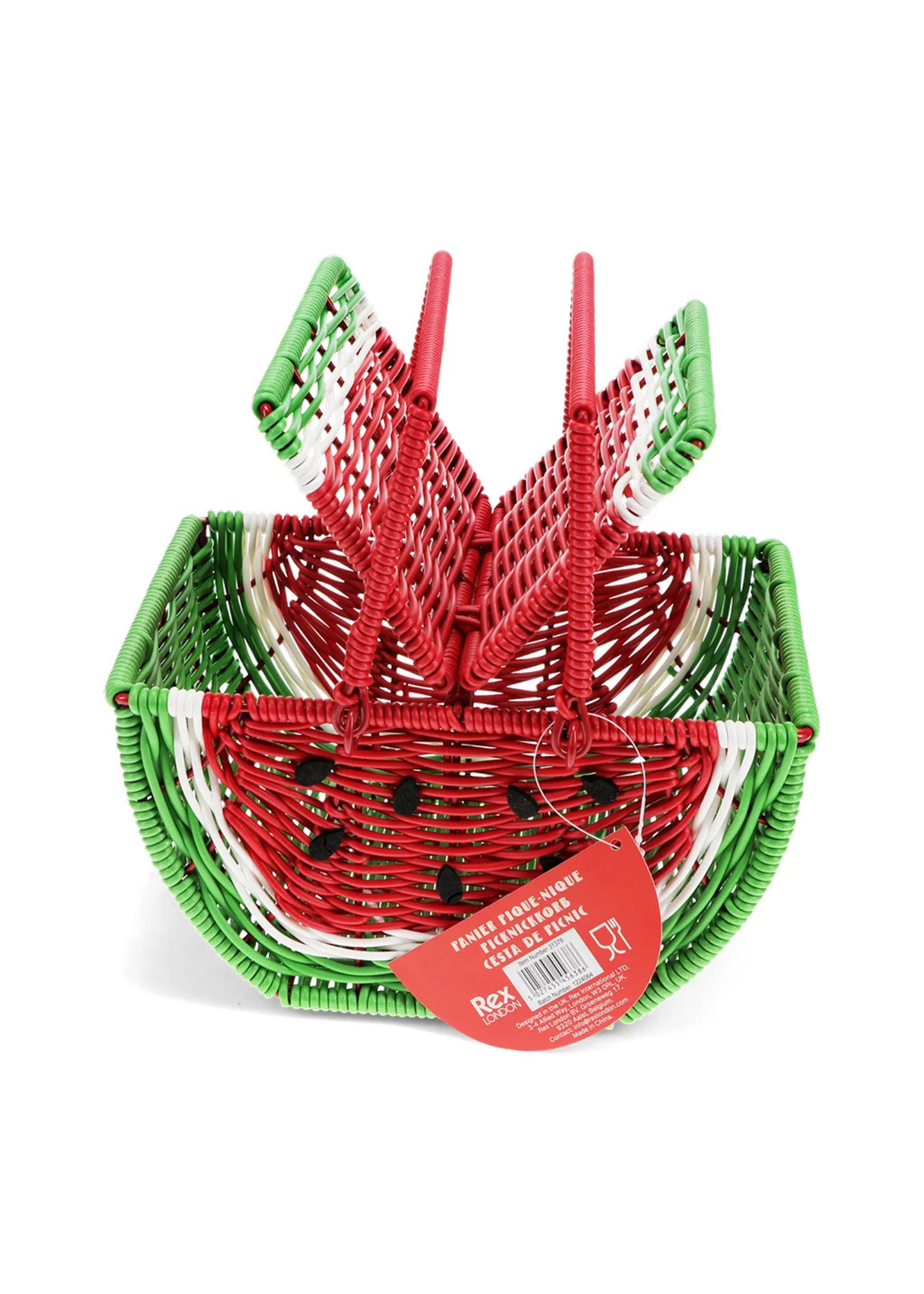 Rex London - Small Watermelon Picnic Basket