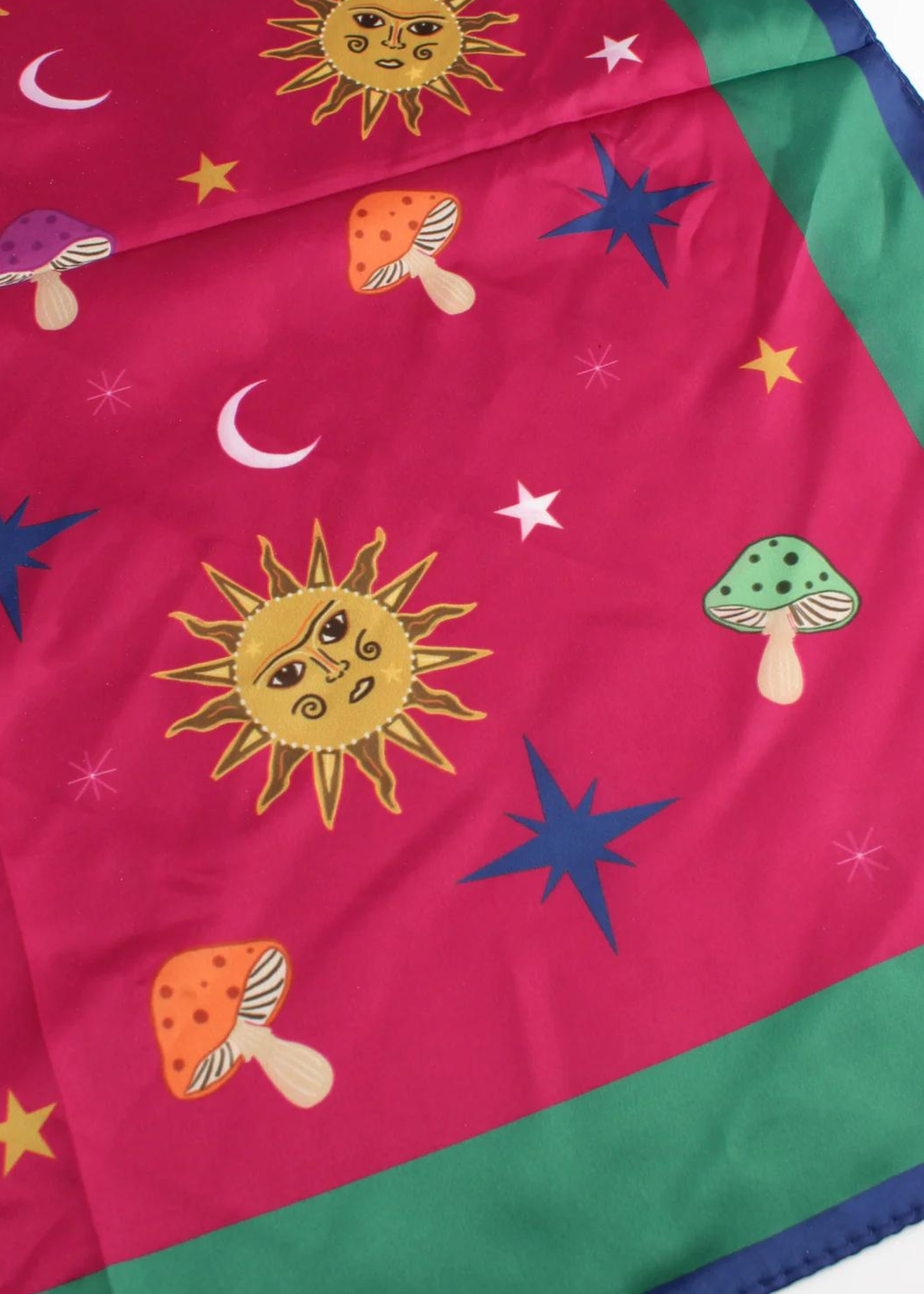 My Doris - Mushrooms, Sun, Moon and Stars Scarf