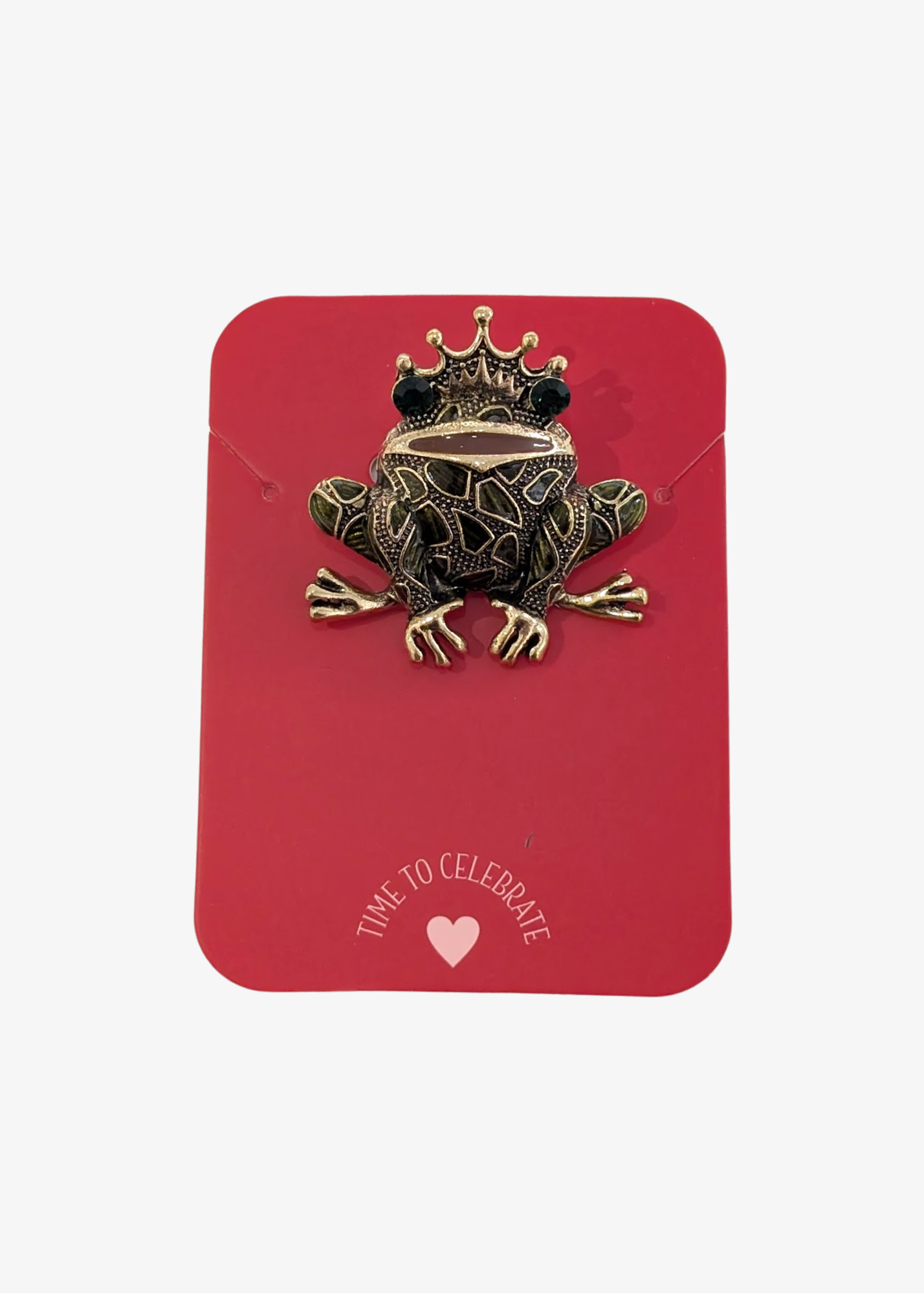 The Edit - Frog Prince Brooch