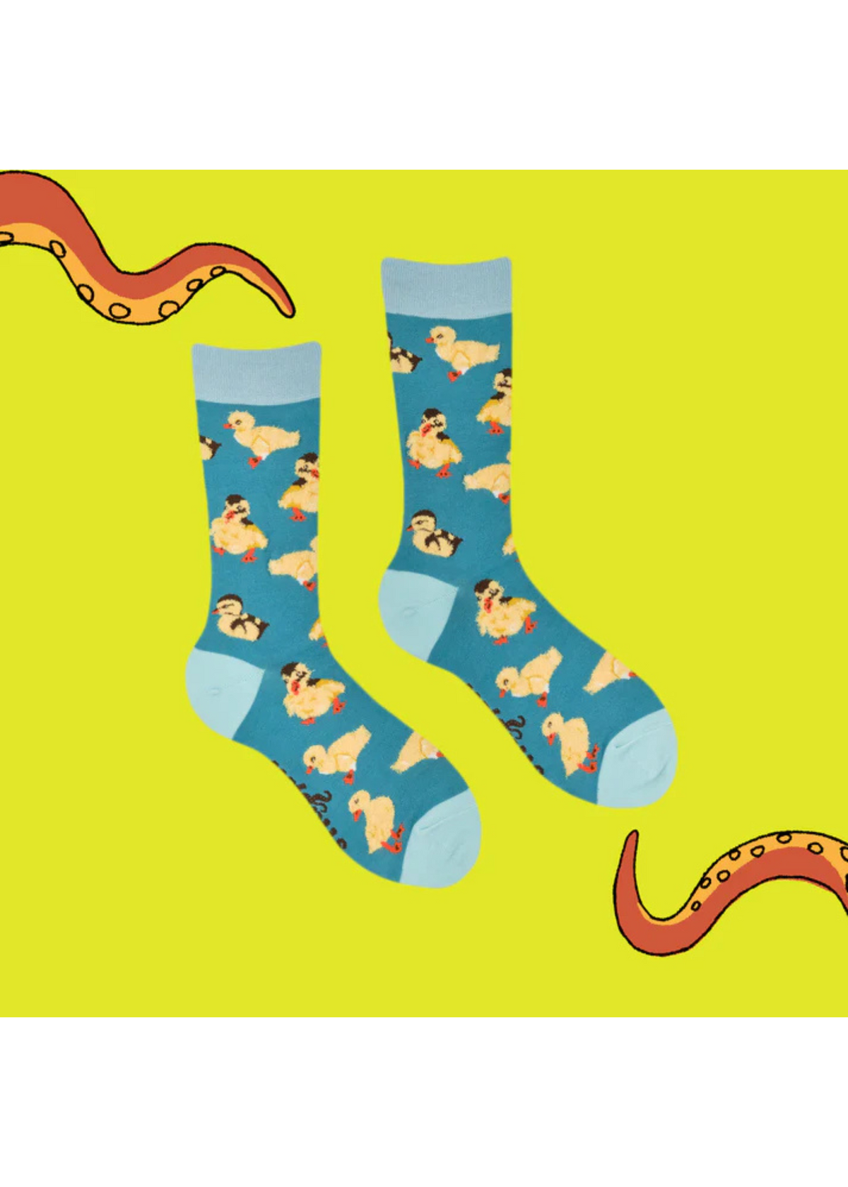 Socktopus - Fluffy Duckling Socks