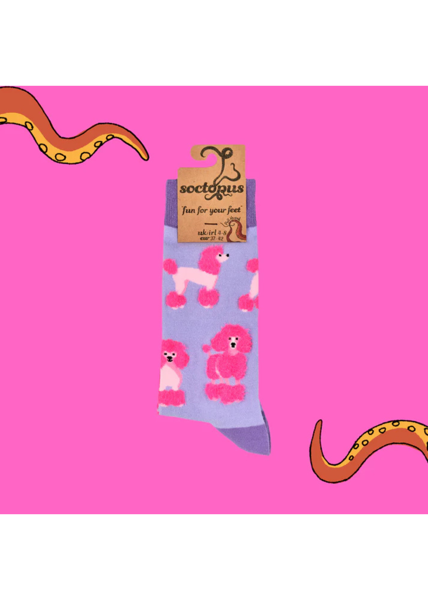 Socktopus - Fluffy Poodle Socks