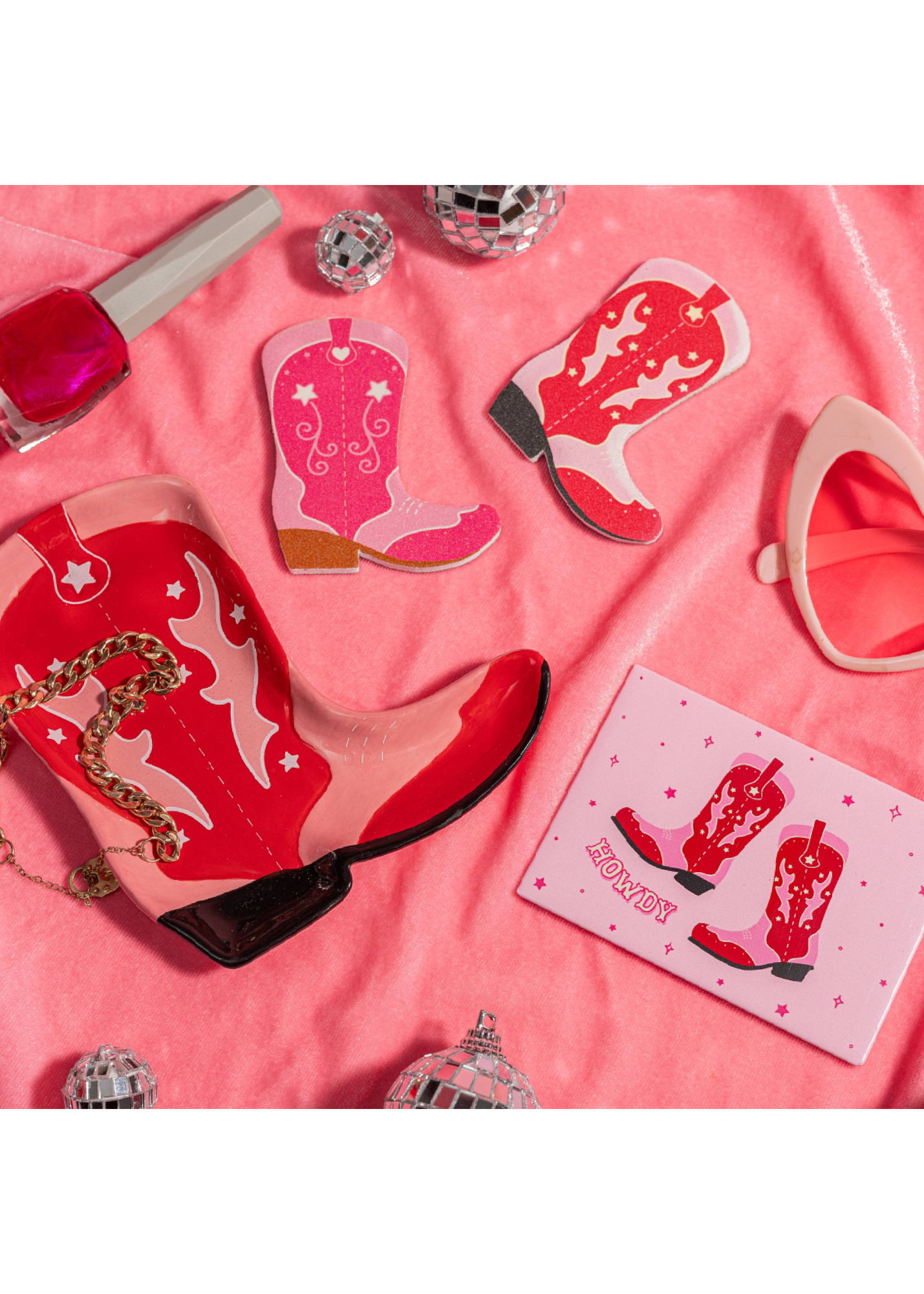 Sass & Belle - Cowboy Boot Trinket Dish