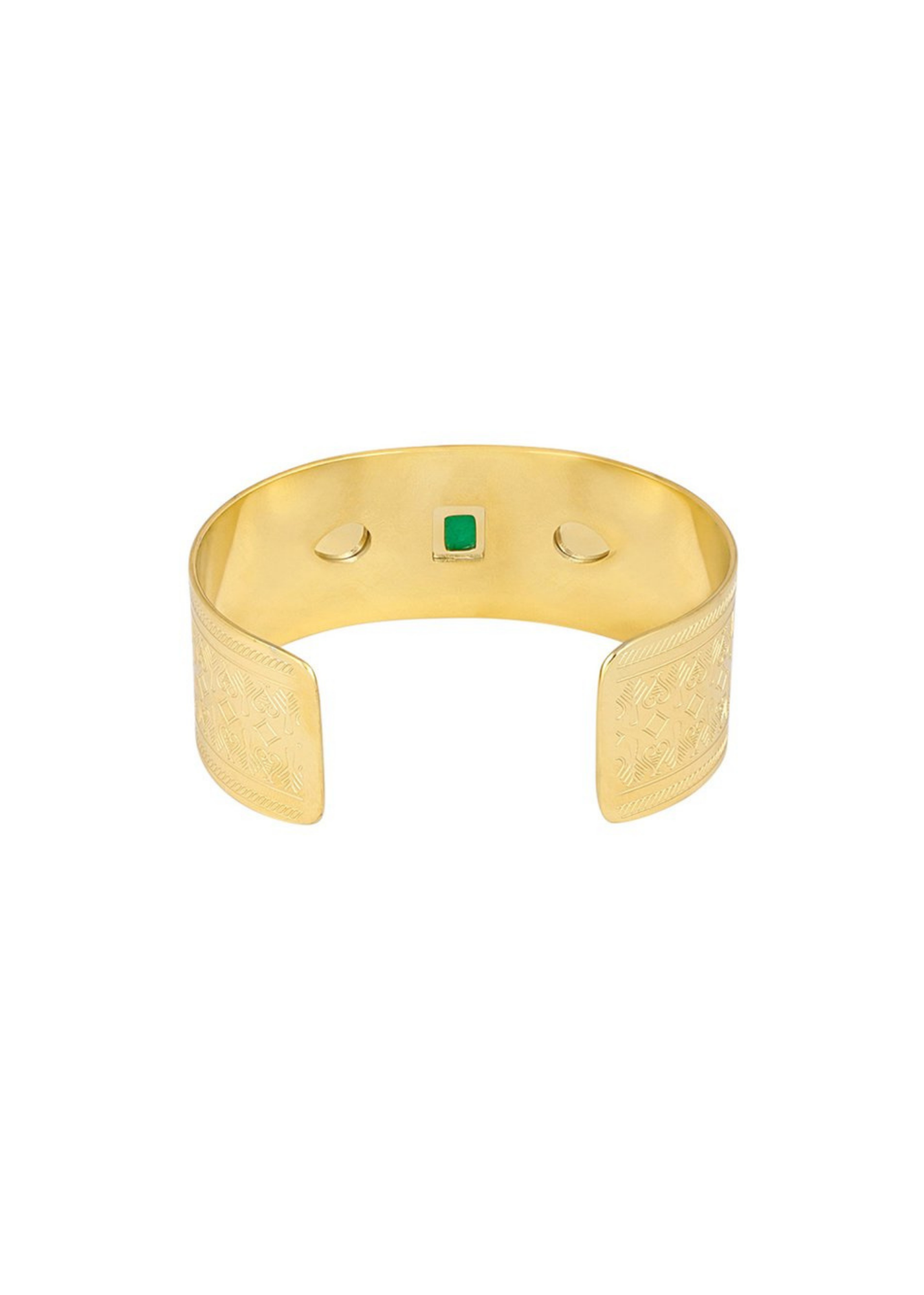 The Edit - Statement Multicoloured Stone Cuff Bracelet