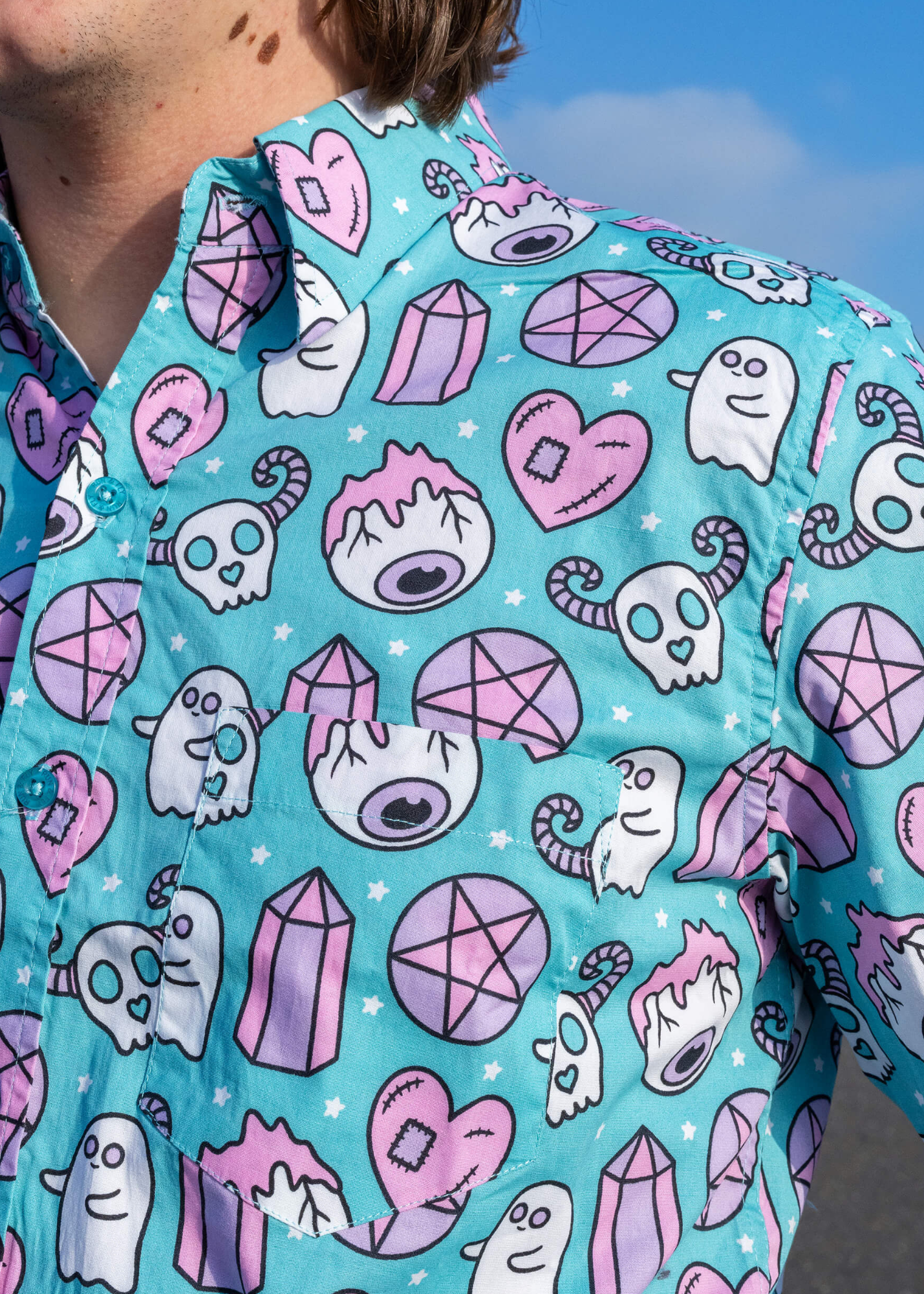 Run & Fly - Pretty Spooky Short Sleeve Shirt