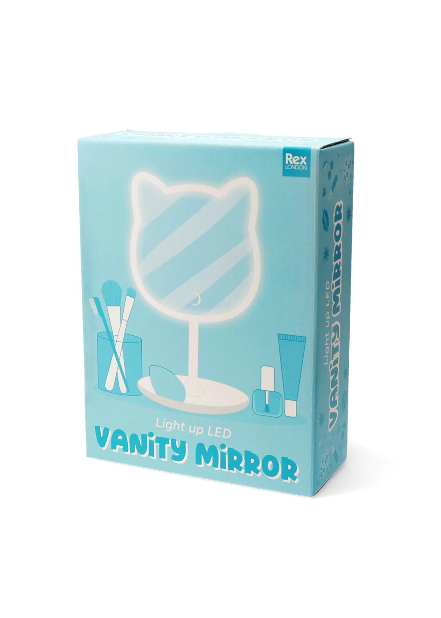 Rex London - Cat Shaped Light Up Vanity Mirror