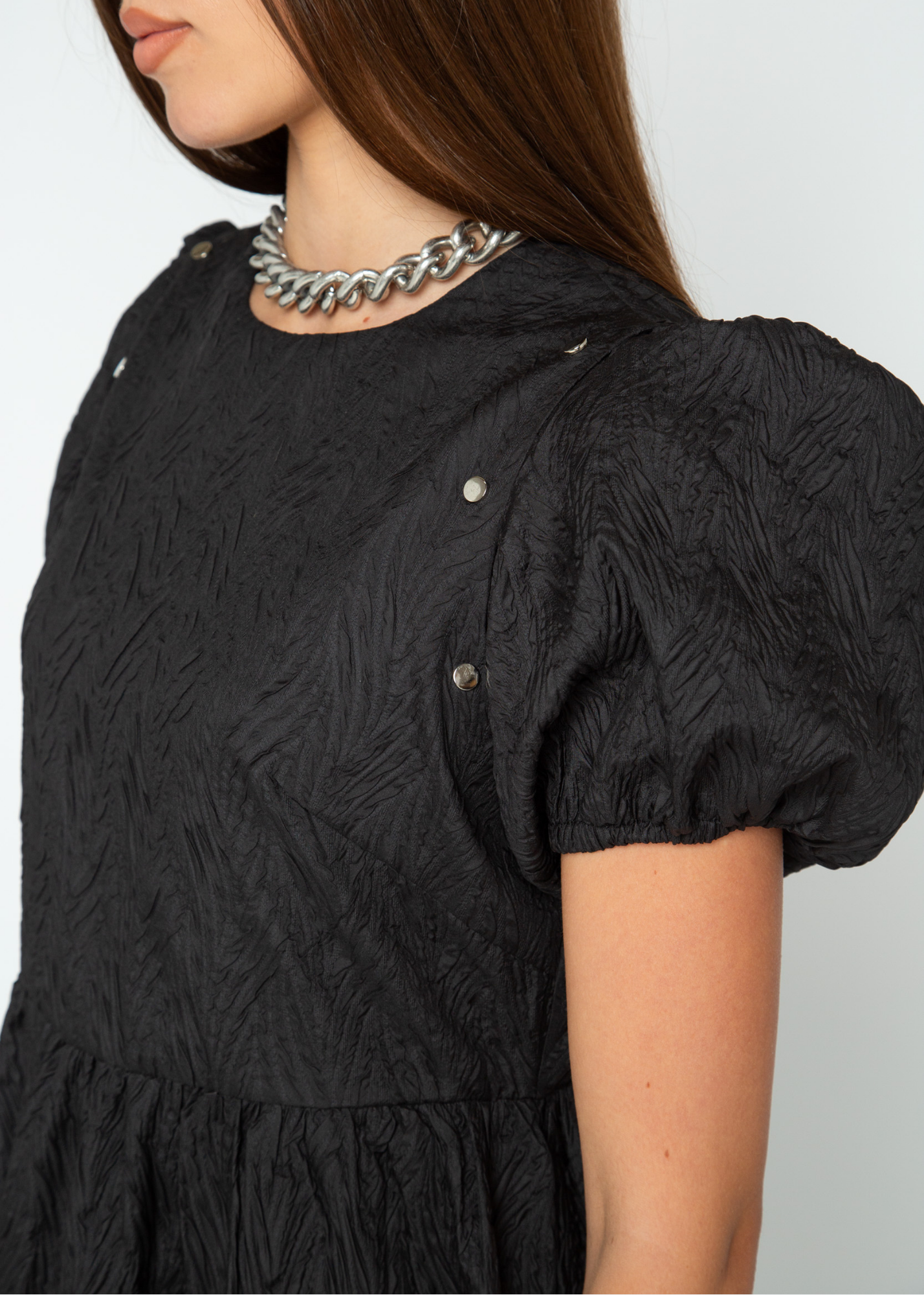 Daisy Street - Hazel Black Textured 4-ways-to-wear Dress