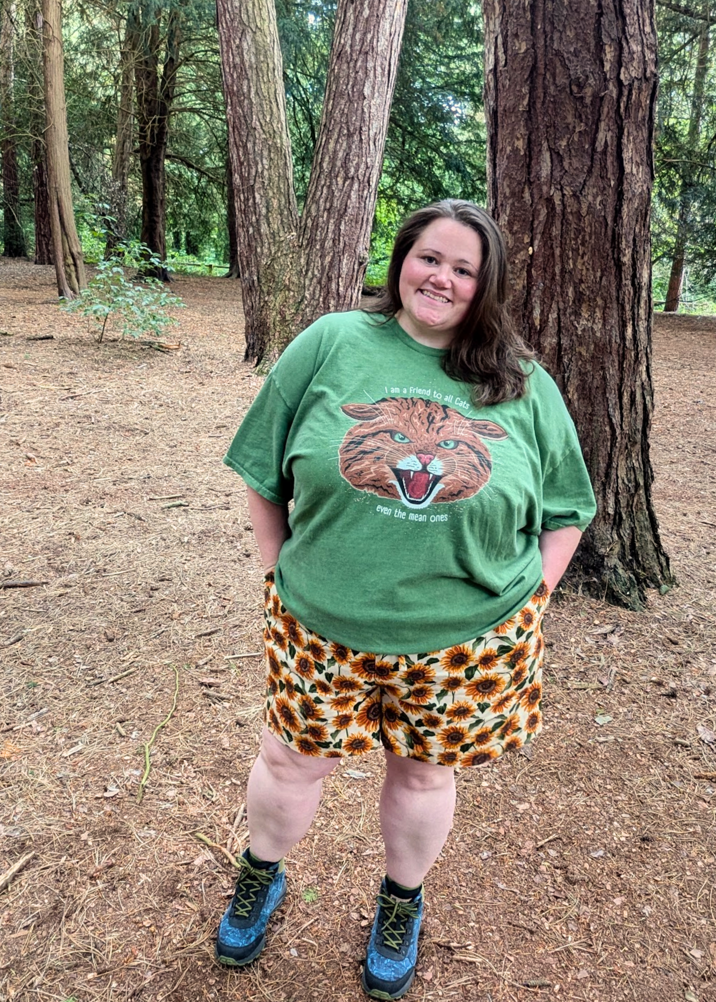 Home of Rainbows - "I'm A Friend To All Cats" Scottish Wildcat Tee