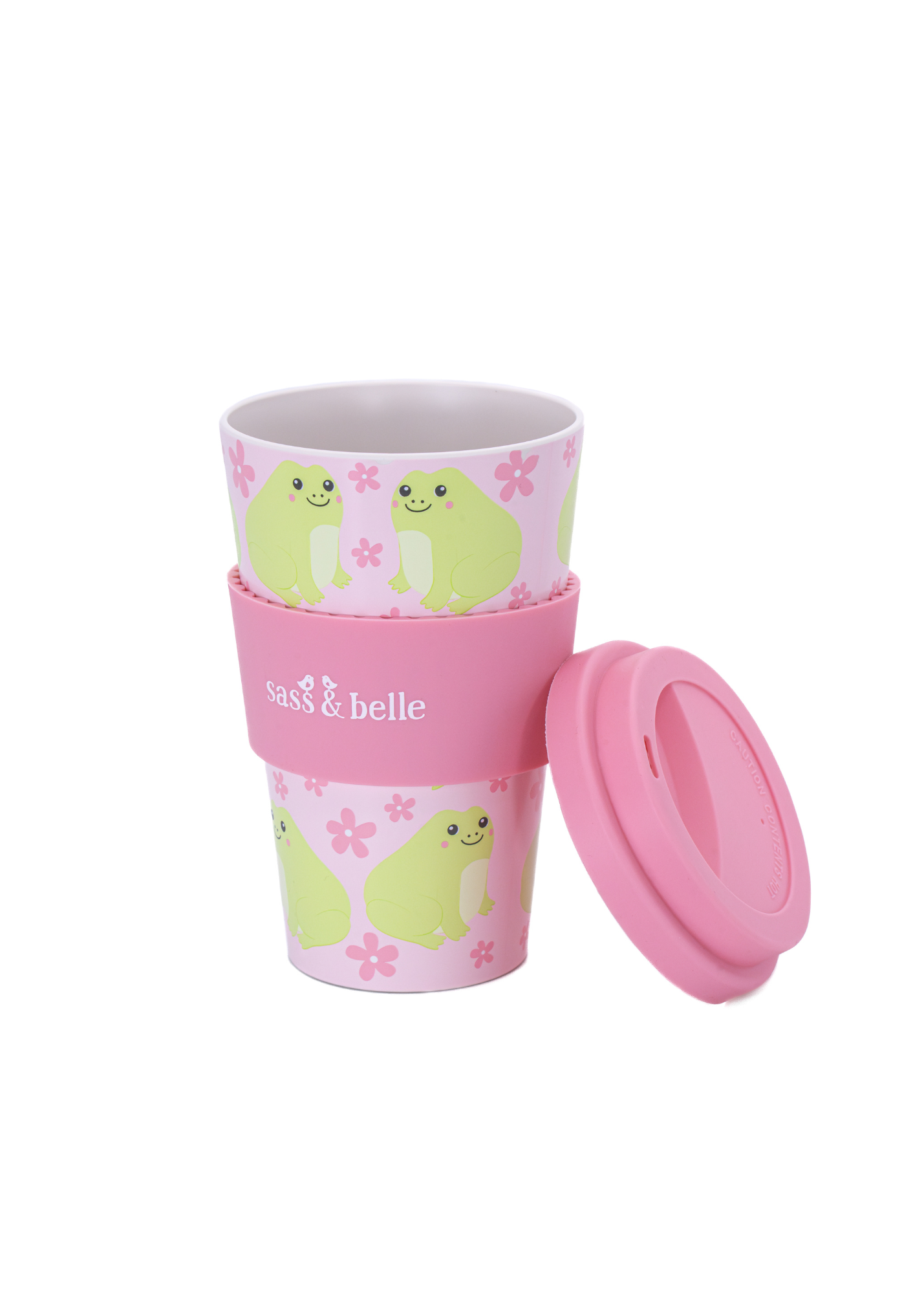 Sass & Belle - Frog Travel Coffee Cup