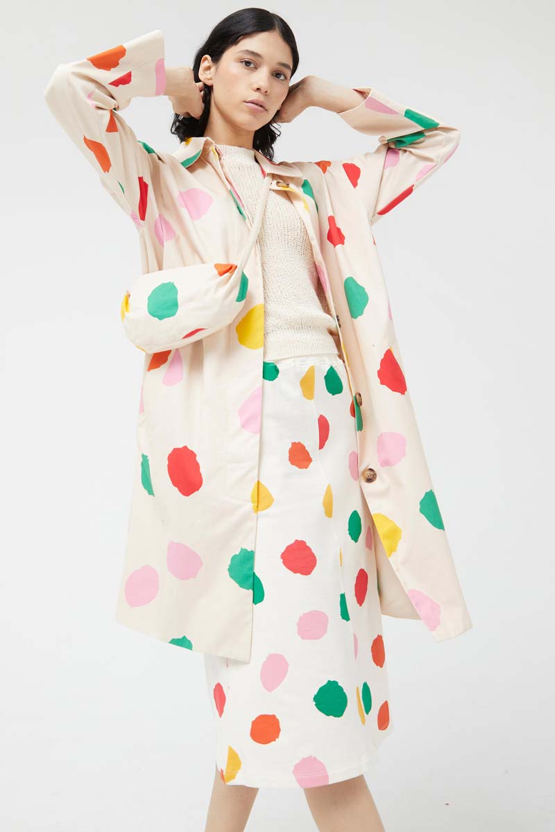 Compañia Fantastica - Multicoloured Polka Dot Jacket
